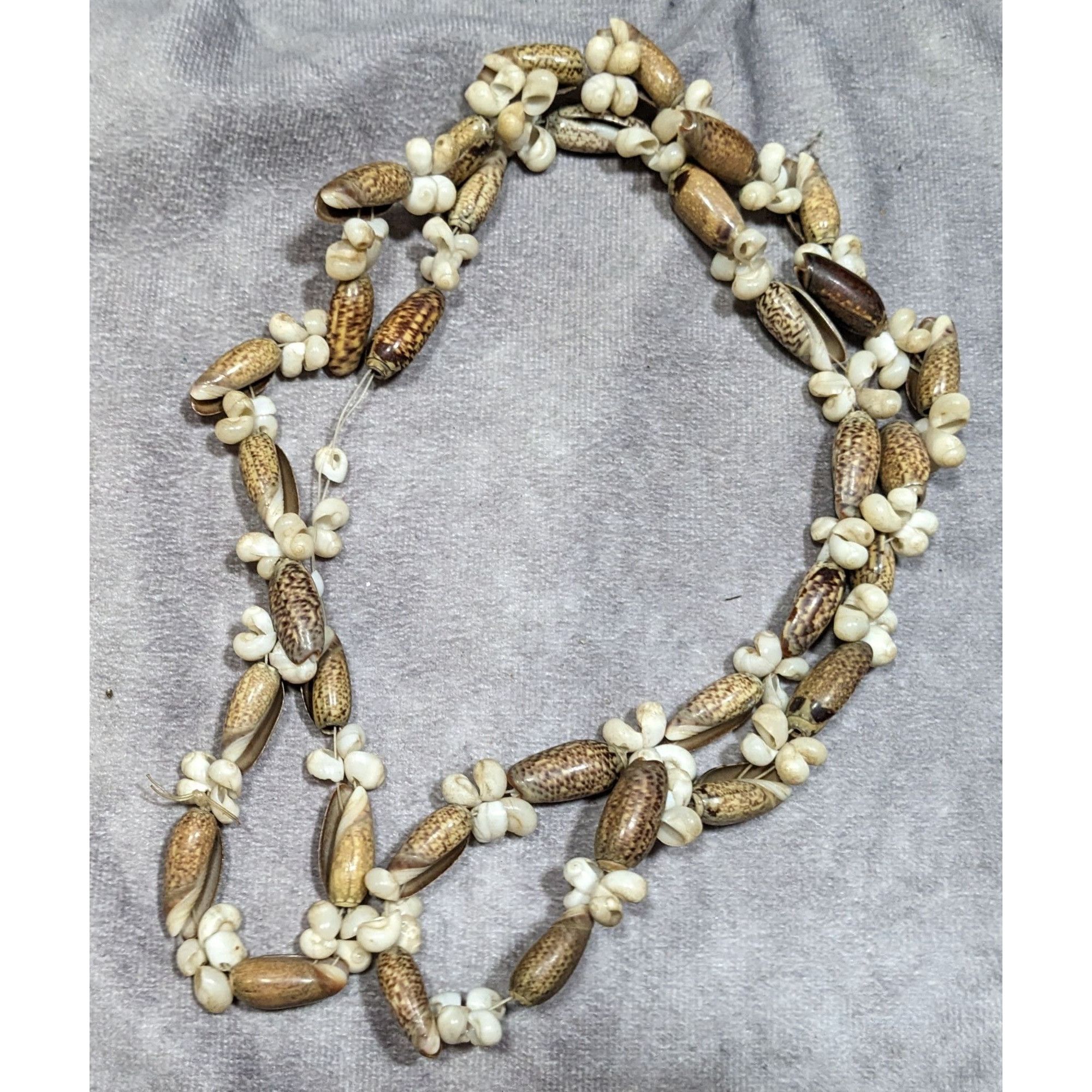 Other Beachy Mermaidcore Tan And Cream Multi Shell Necklace Size ONE SIZE - 4 Thumbnail