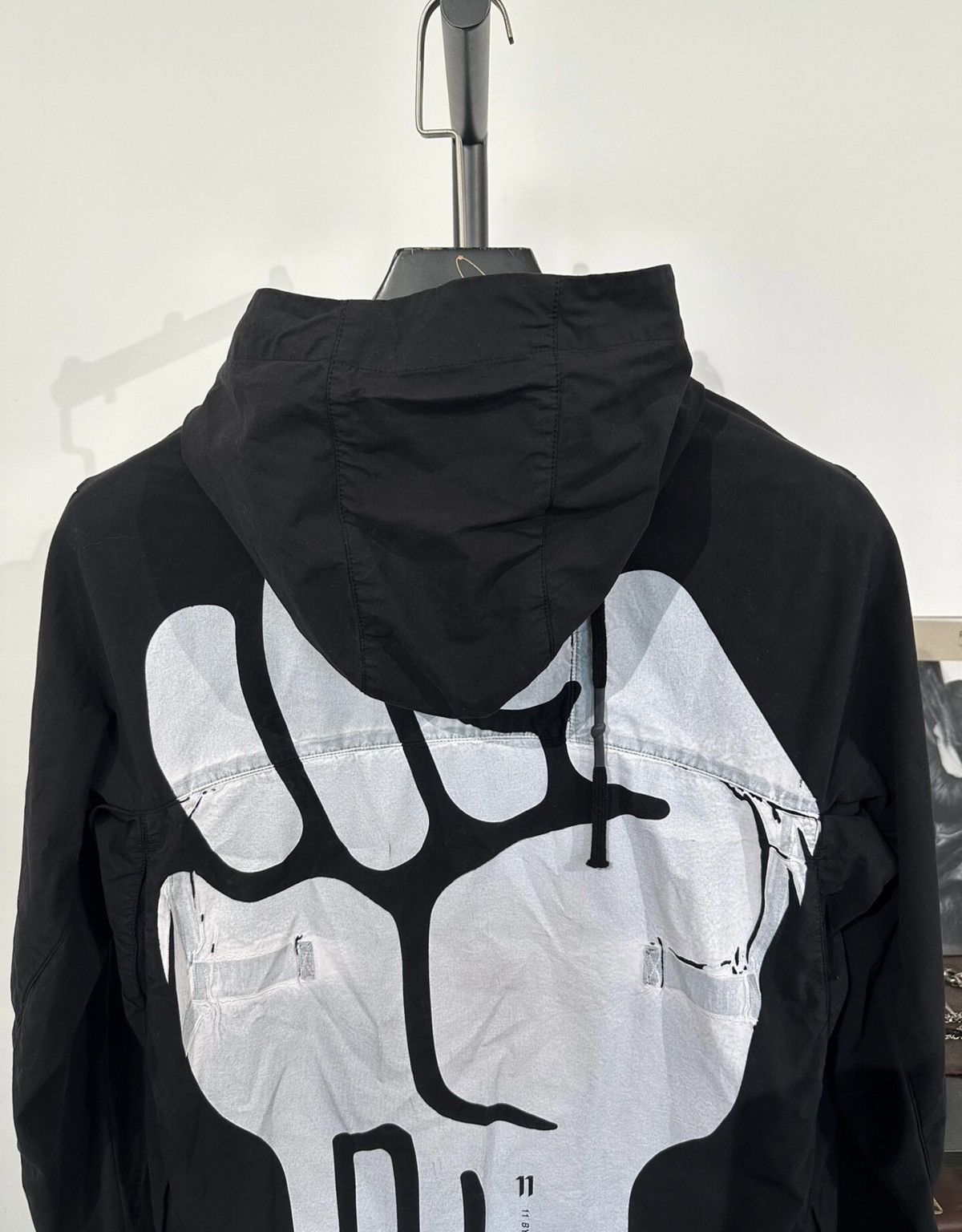 11 By Boris Bidjan Saberi 11ByBBS Mid-Length Printed Trench Jacket Size US S / EU 44-46 / 1 - 4 Thumbnail