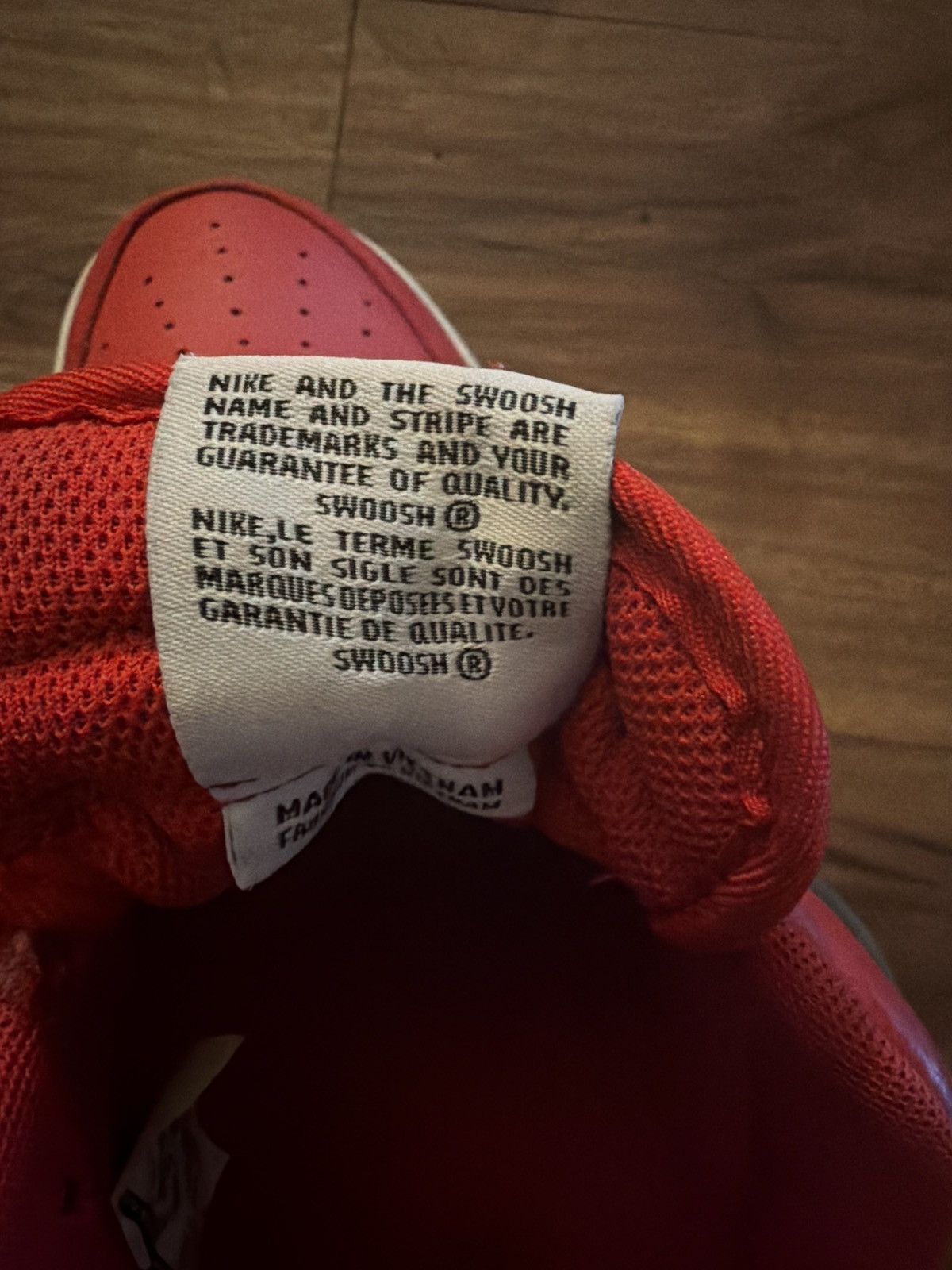 Nike Red air force 1 Size US 14 / EU 47 - 5 Thumbnail