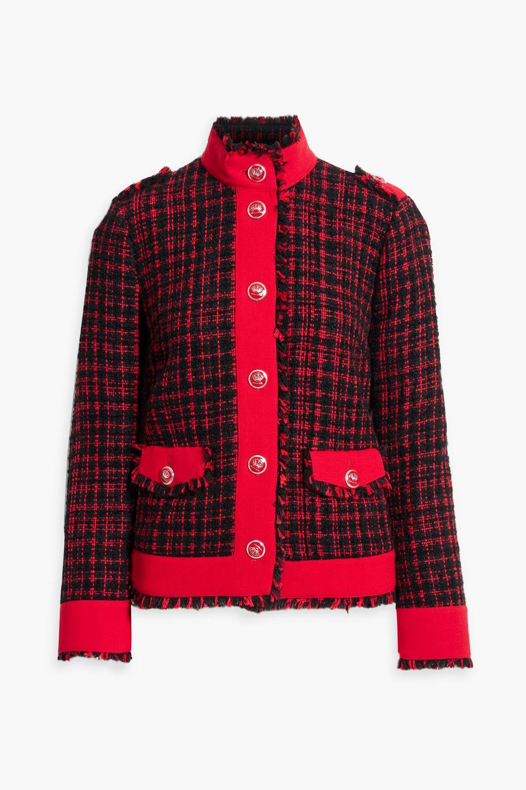 Dolce & Gabbana o1y0825 Blazer in Black/Red Size L / US 10 / IT 46 - 1 Thumbnail