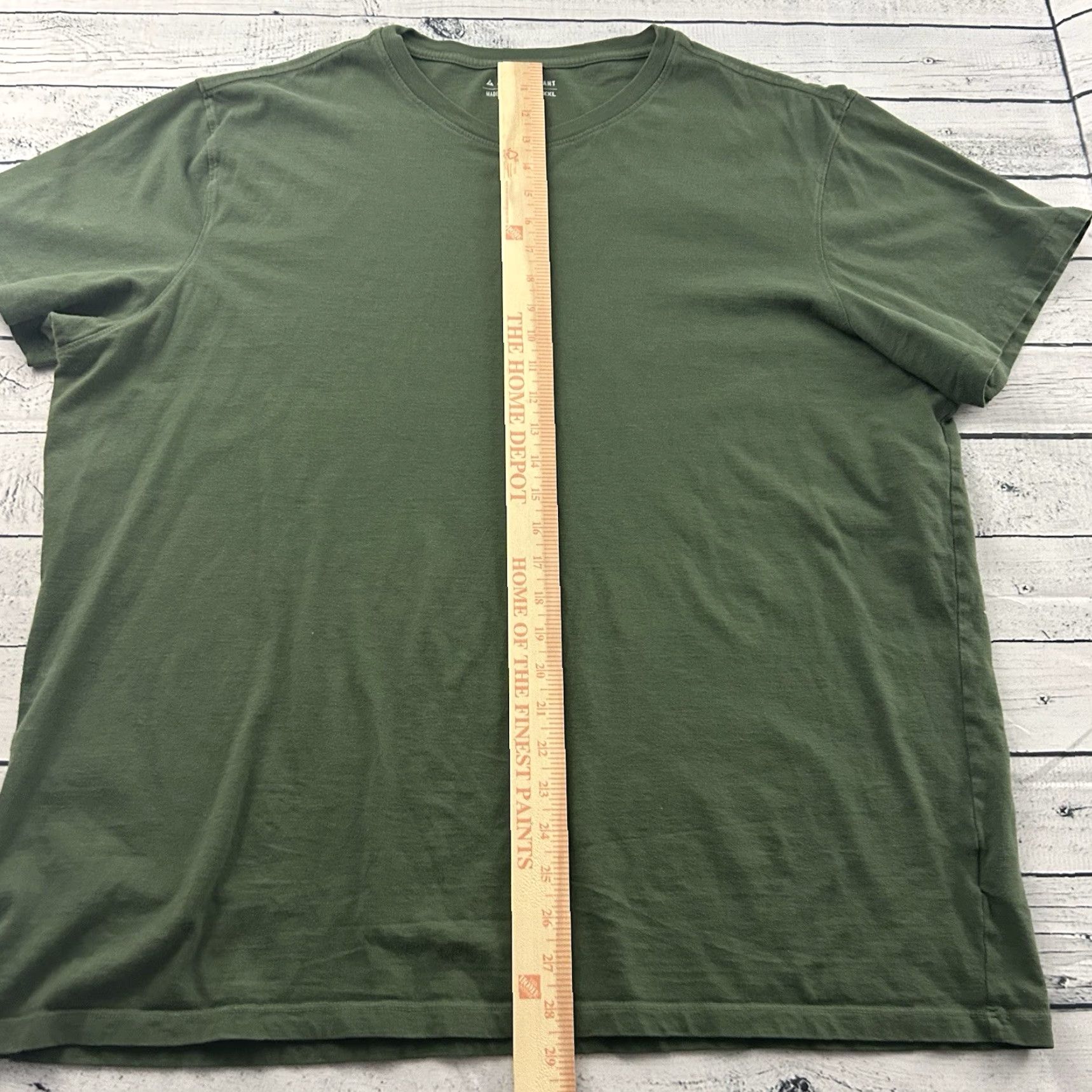 Vintage American Giant Short Sleeve T Shirt Men XXL Green Size US XXL / EU 58 / 5 - 3 Thumbnail