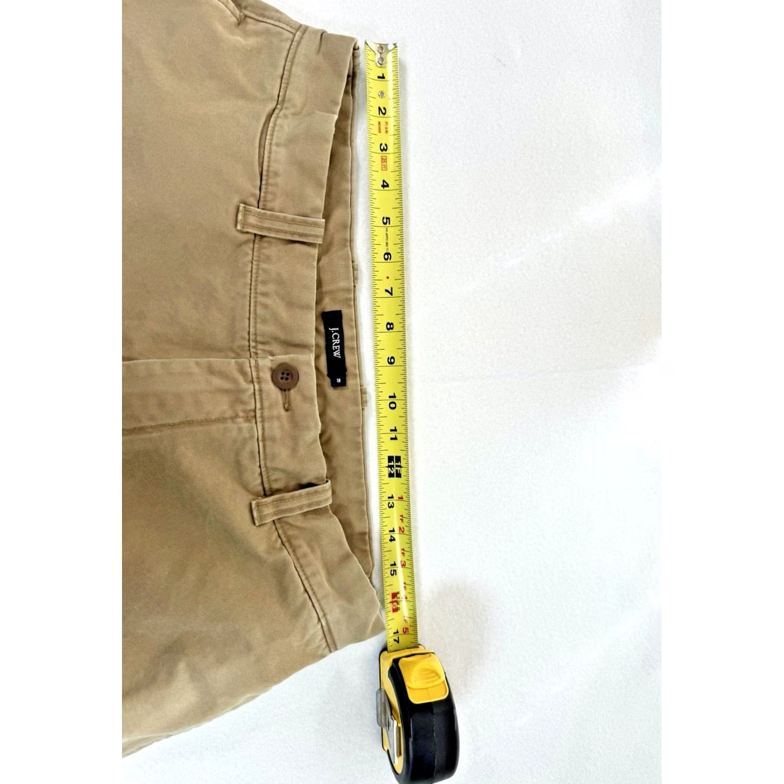 J.Crew J. Crew Mens 35 Flat Front Short Beige Preppy Beach Resort Vacation Casual Workwear Size US 35 - 5 Thumbnail
