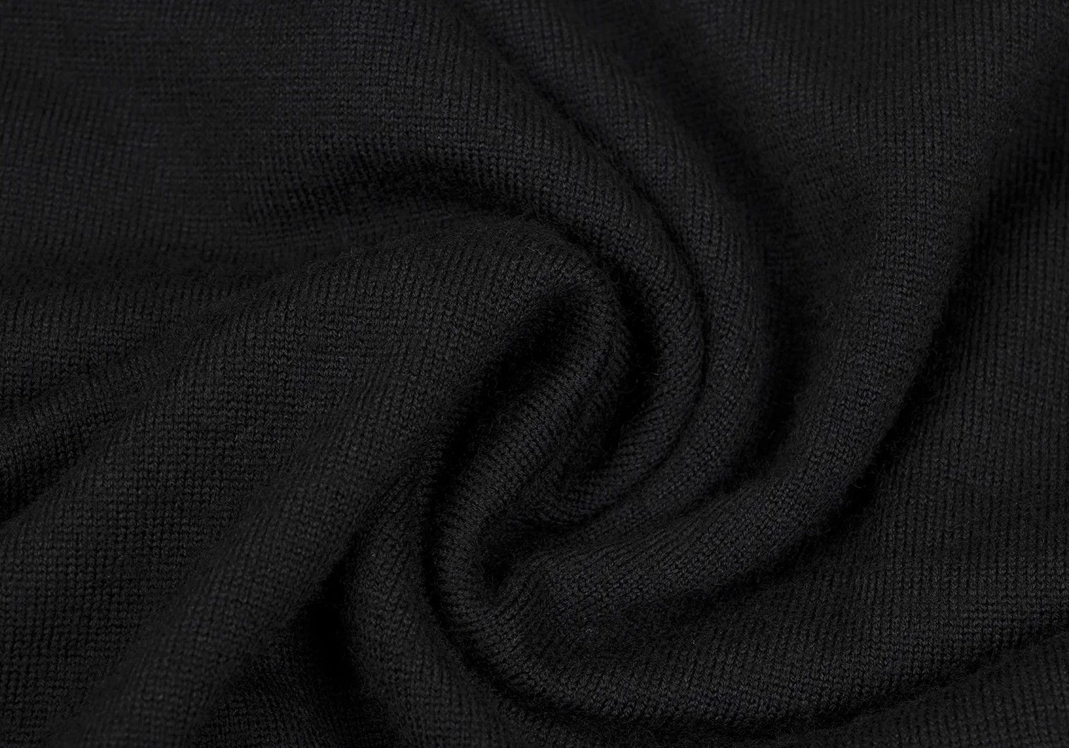 Jean Paul Gaultier Wool Shoulder Tape Patch Knit Sweater in Black Size 3 Size US L / EU 52-54 / 3 - 10 Thumbnail