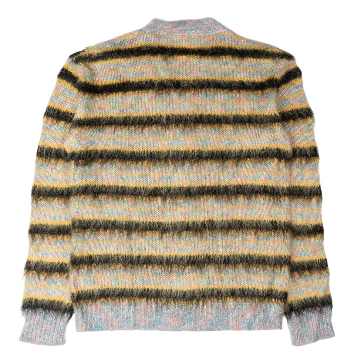 Marni Argyle Mohair Cardigan Sweater Yellow Size US L / EU 52-54 / 3 - 2 Thumbnail