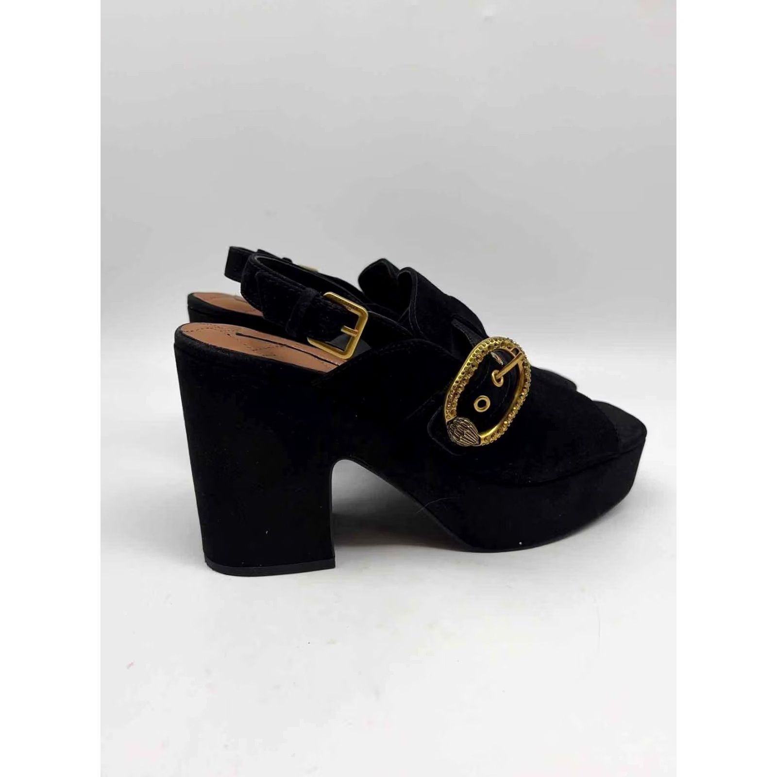 Kurt Geiger Kurt Geiger Black Size 40.5 Block Heels Size US 11 / IT 41 - 4 Thumbnail