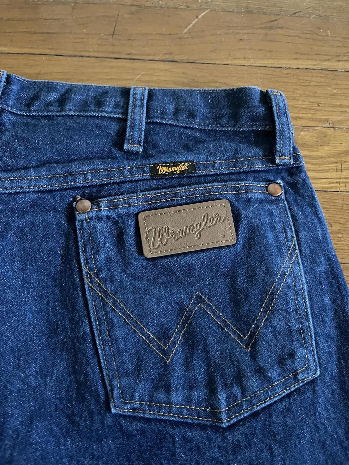 Wrangler Vintage Wrangler Denim of USA fabric Size US 35 - 2 Thumbnail