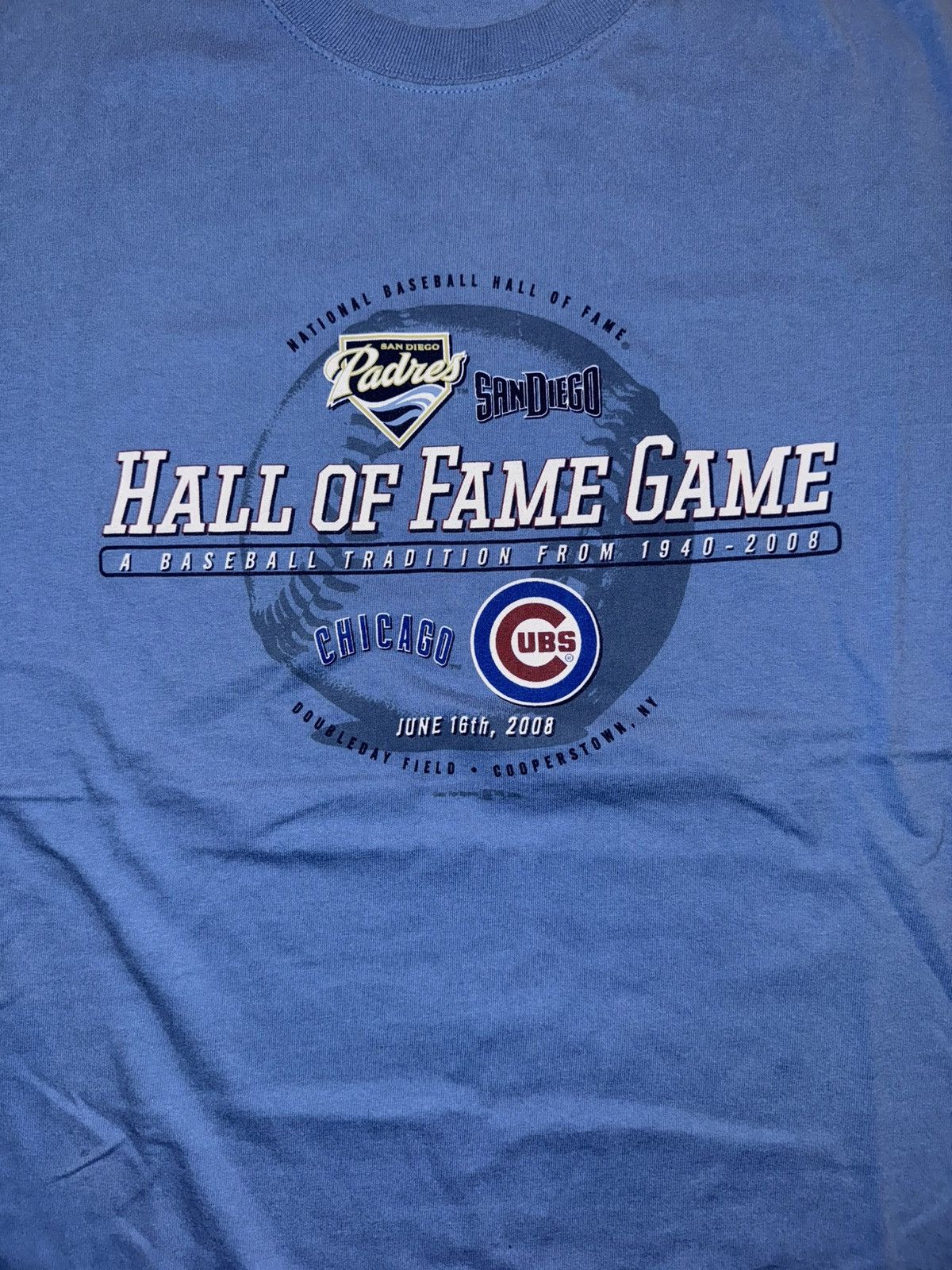 Gear for Sports RARE 2008 MLB Hall Of Fame Game Cubs Vs Padres Tee Size US XXL / EU 58 / 5 - 2 Thumbnail