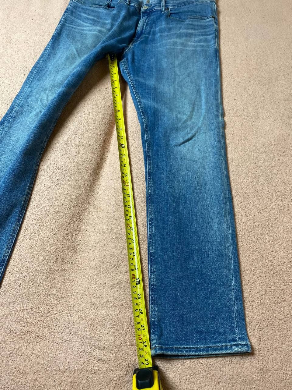 Tommy Hilfiger × Vintage VINTAGE JEANS BAGGY FADED STYLE Size US 33 - 19 Thumbnail