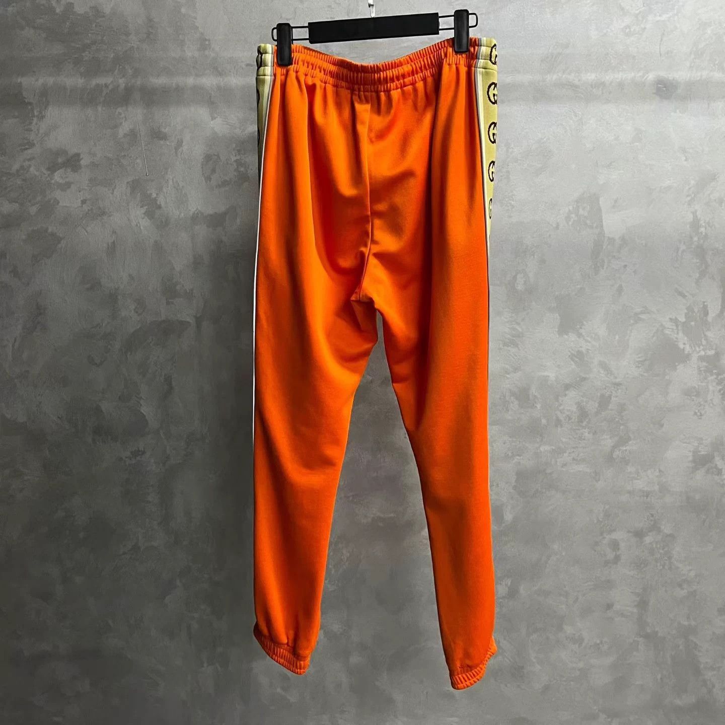 Gucci Gucci Orange Interlocking G Jacquard Track Pants Men's M Size US 38 / EU 54 - 2 Thumbnail