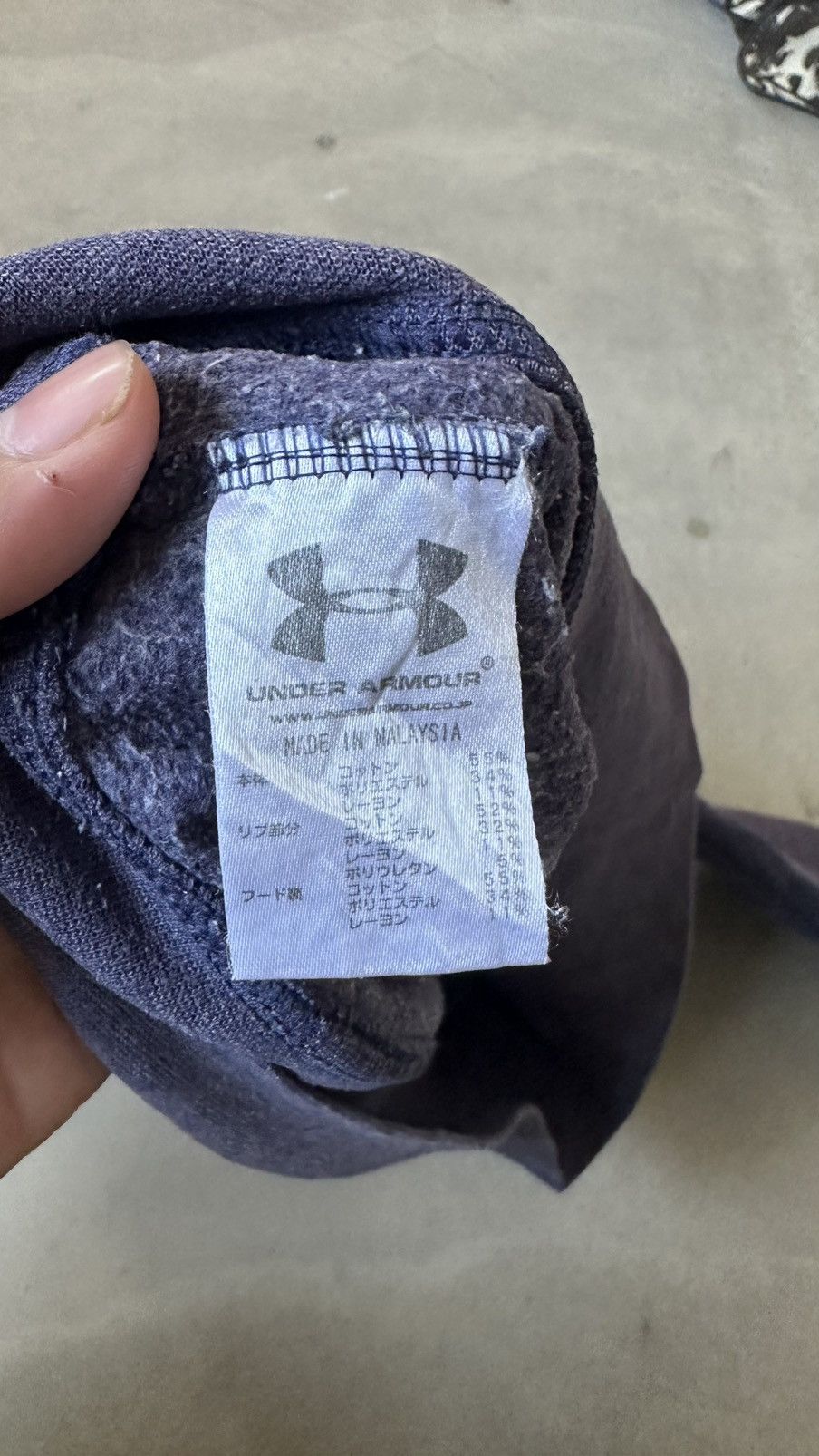 Under Armour UNDER ARMOR WELL FADED HOODIE Size US M / EU 48-50 / 2 - 8 Thumbnail