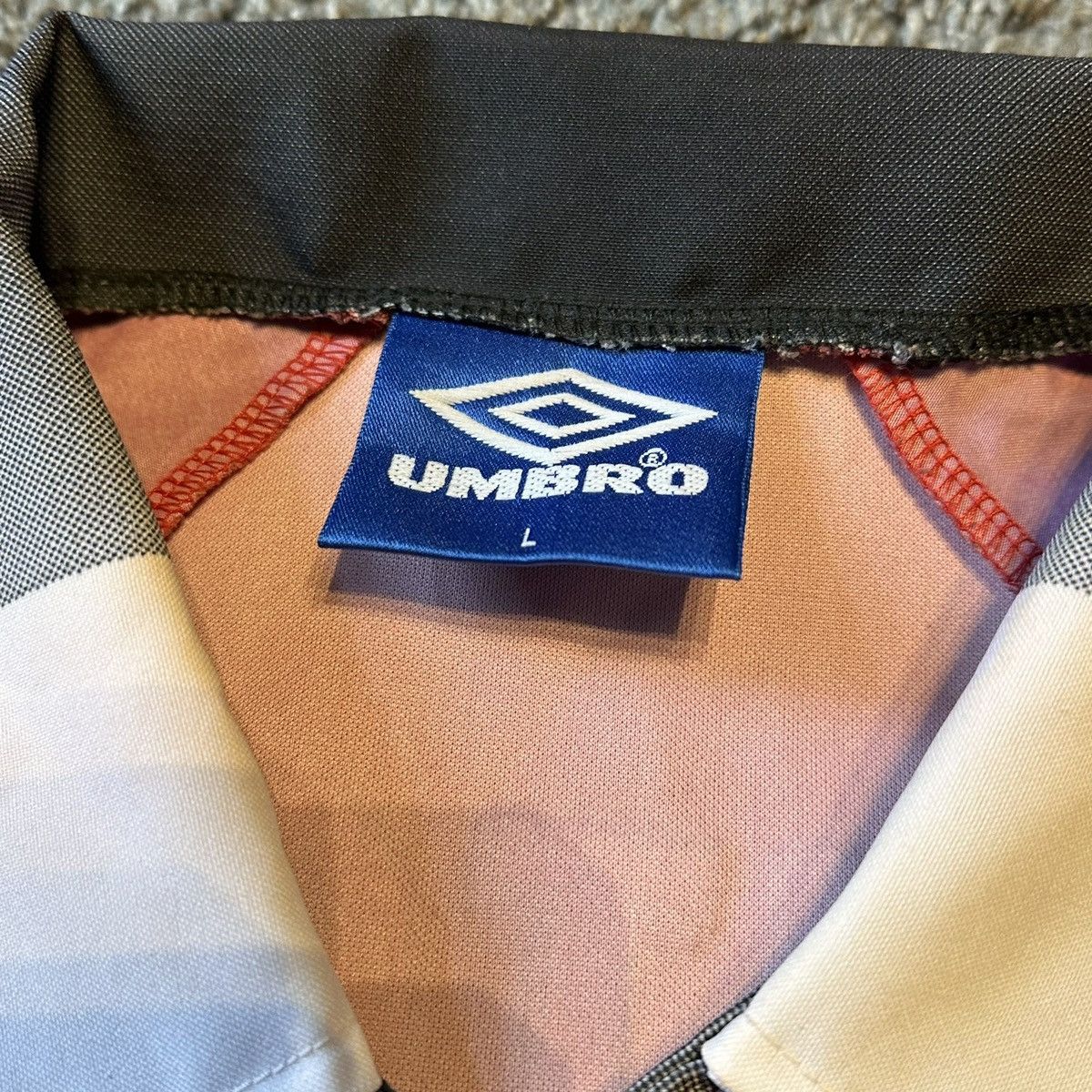 Umbro × Vintage Cantona 7 Manchester United Umro Sharp Jersey Size US L / EU 52-54 / 3 - 5 Thumbnail