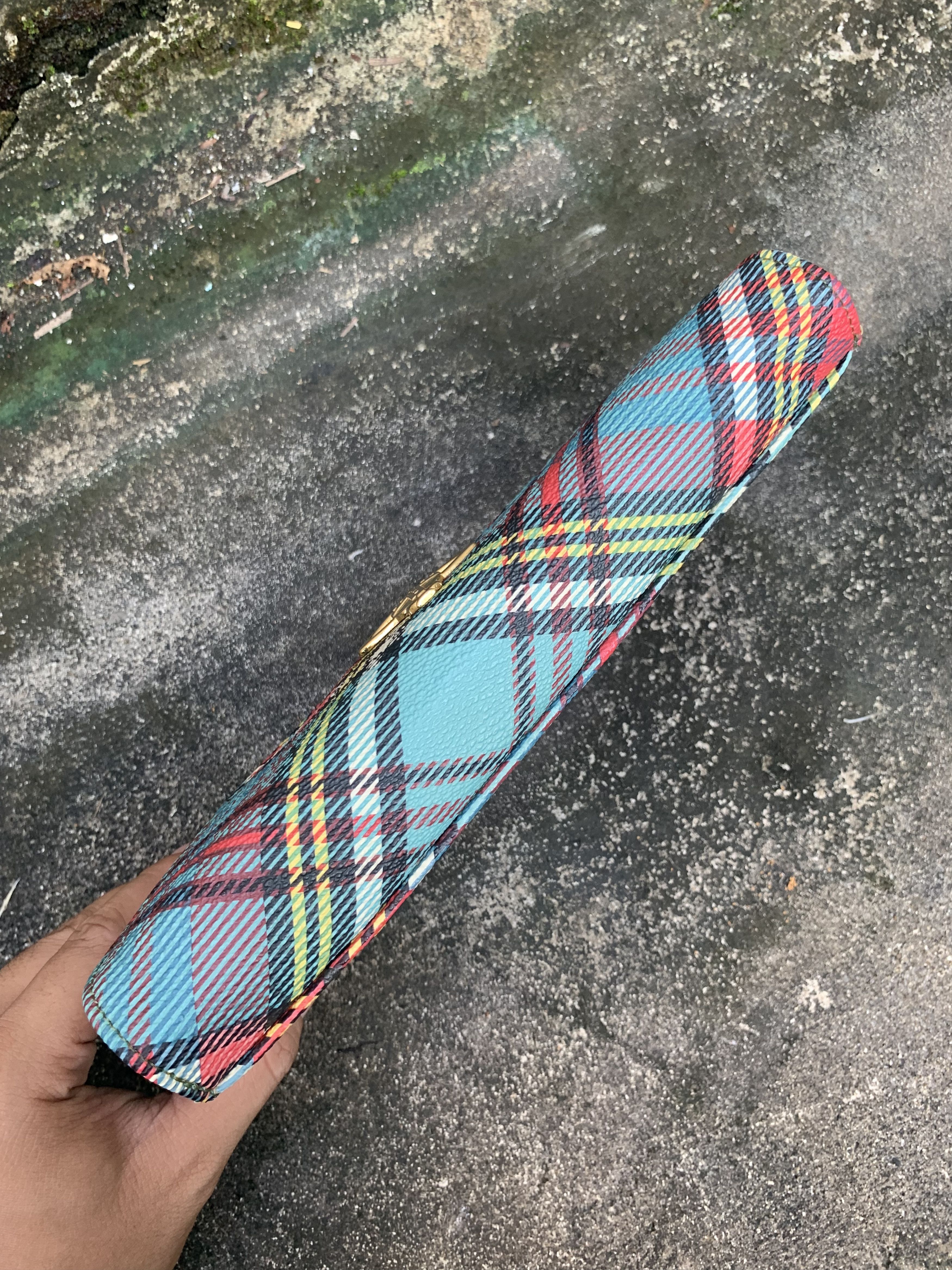 Vivienne Westwood Vivienne Westwood London Tartan Plaid Leather Long Wallet Size ONE SIZE - 4 Thumbnail