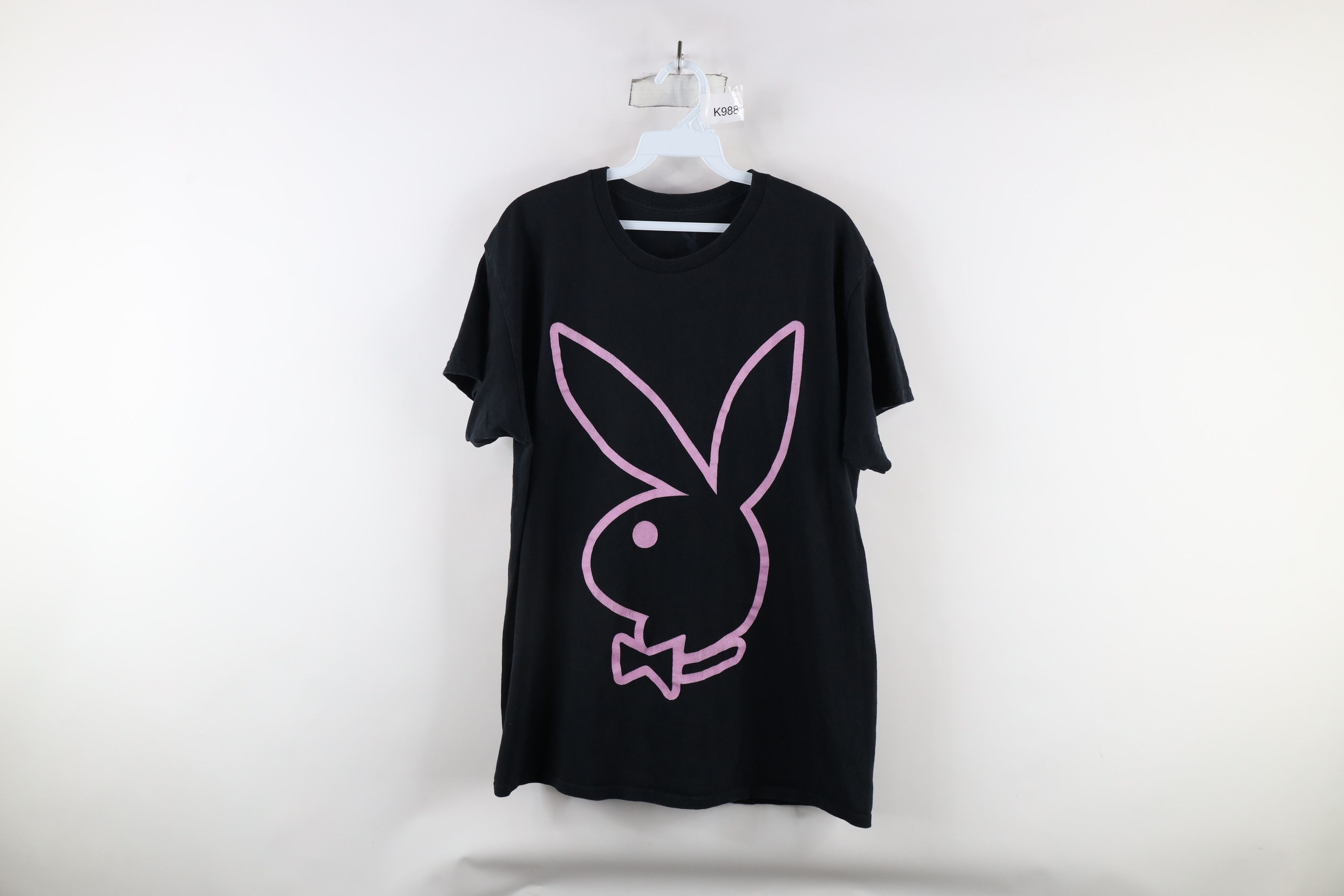 Playboy Vintage 1990s Playboy I Read the Articles Tee large black
