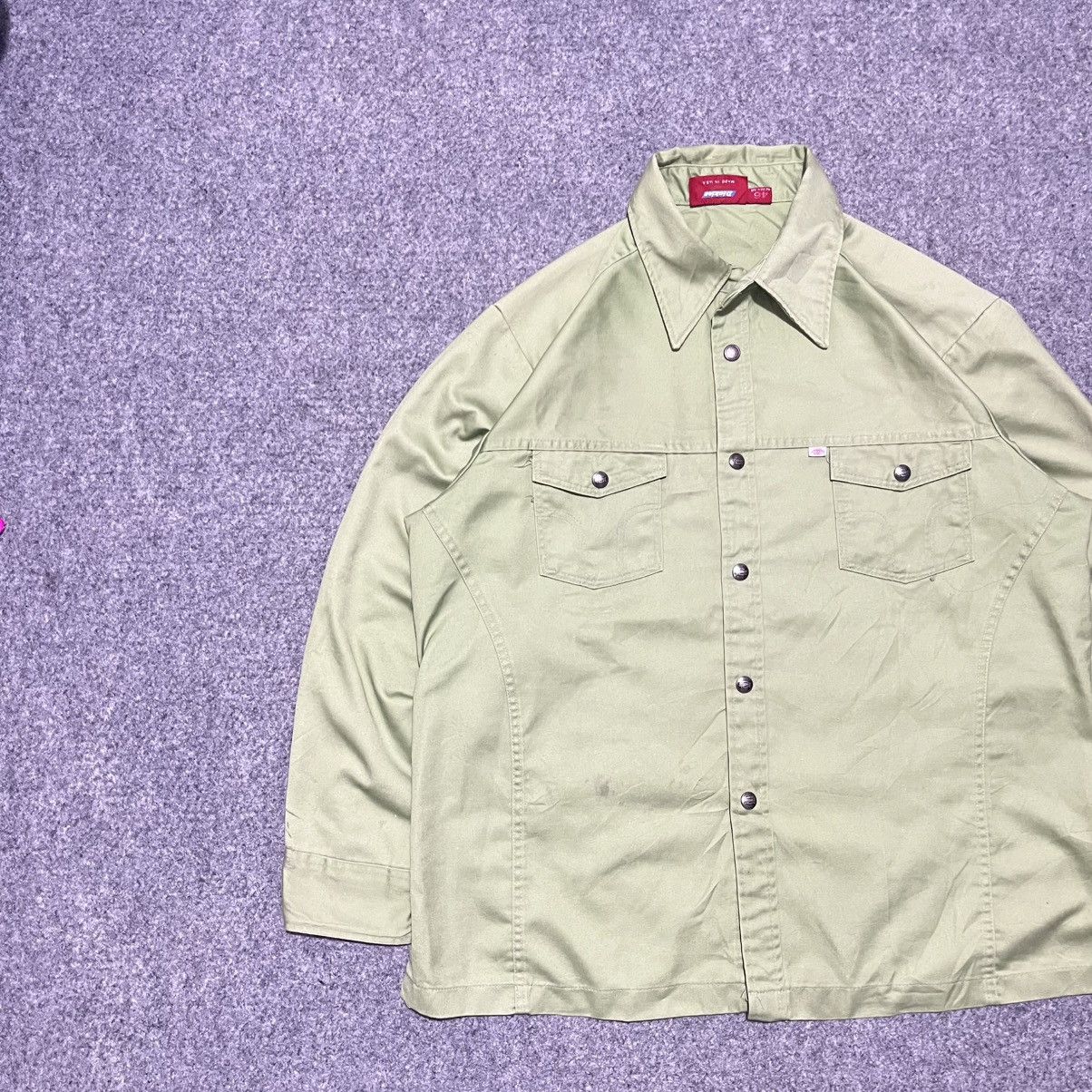 Dickies ❌❌SOLDOUT❌❌Vintage 1970s Dickies Work Chore Coat Jacket Size US L / EU 52-54 / 3 - 2 Thumbnail