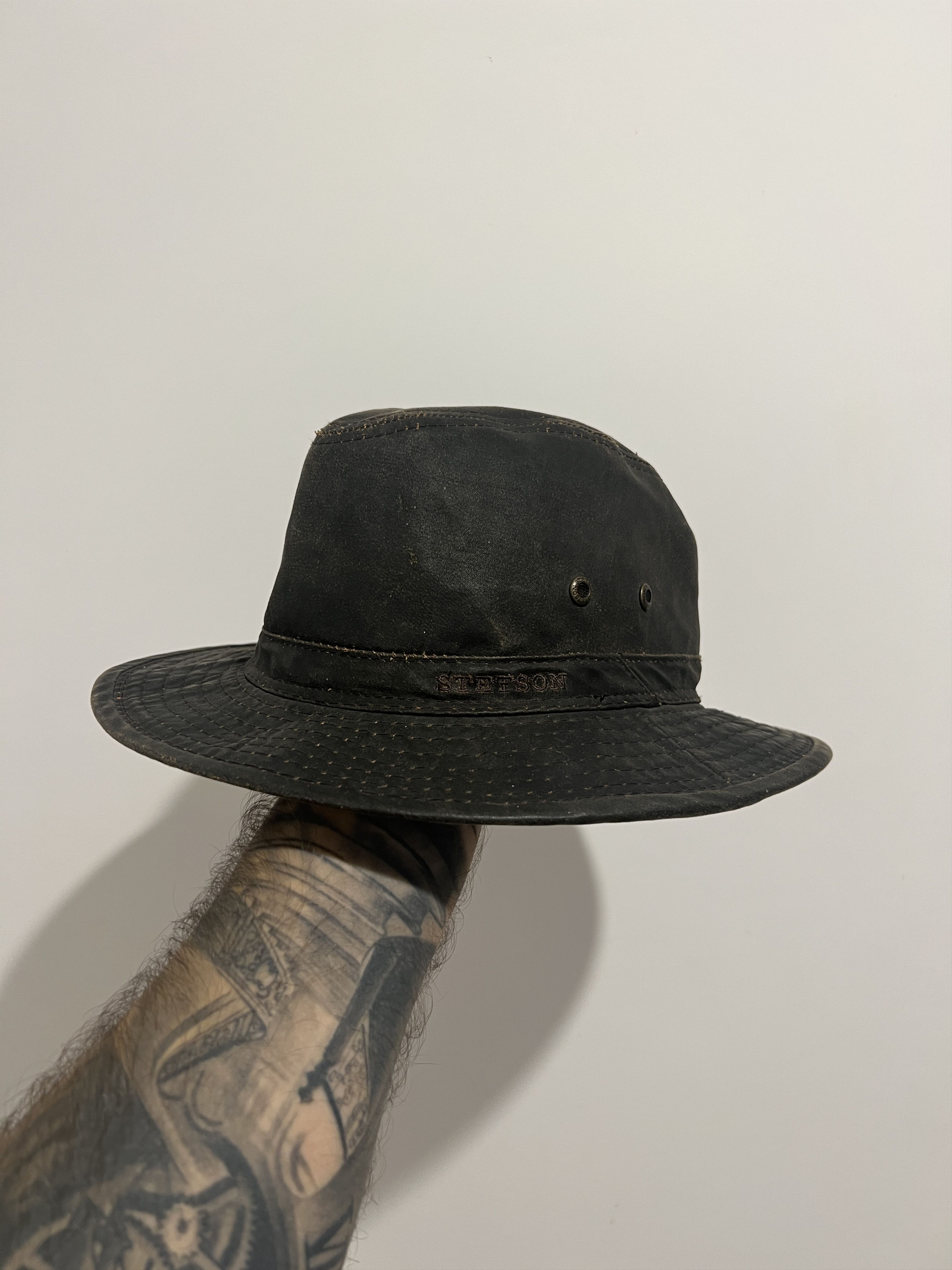 Stetson × Vintage Vintage Stetson Gambler Style Cowboy Hat Size ONE SIZE - 1 Thumbnail