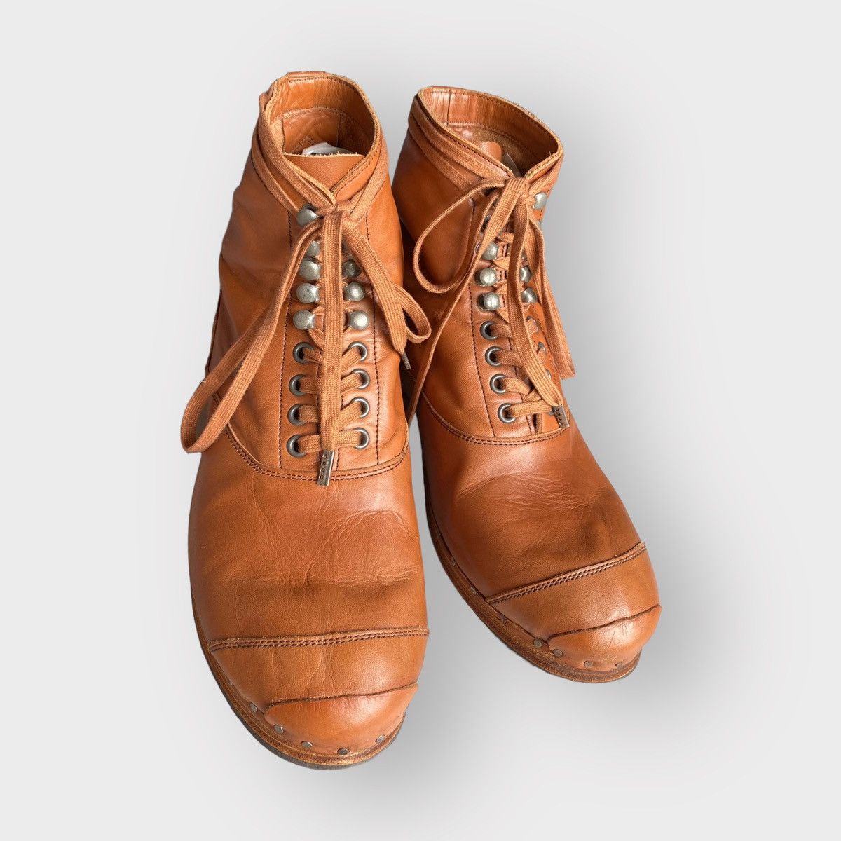 Number (N)ine Number (N)ine AW09 Runway Boots Size US 10 / EU 43 - 2 Thumbnail