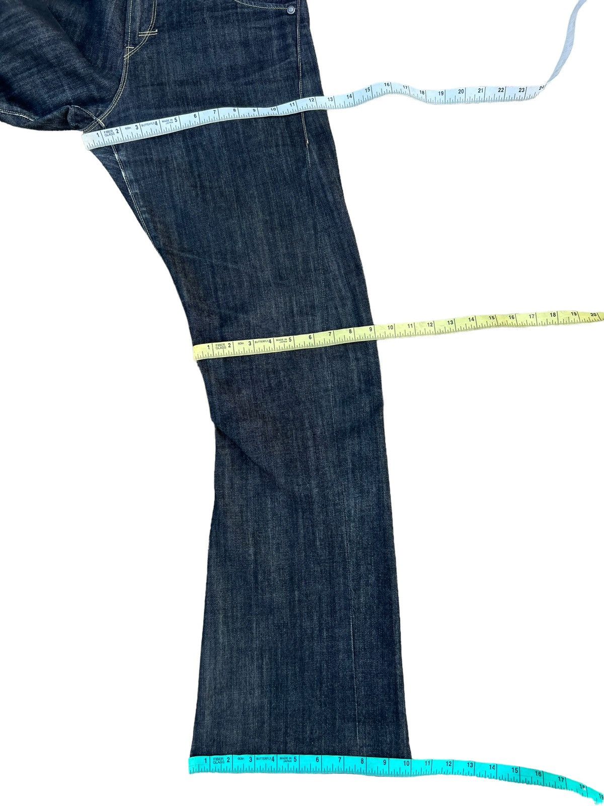 Levi's Vintage 2003 Levi’s Engineered Distress Denim Bootcut Jeans Size US 33 - 3 Thumbnail