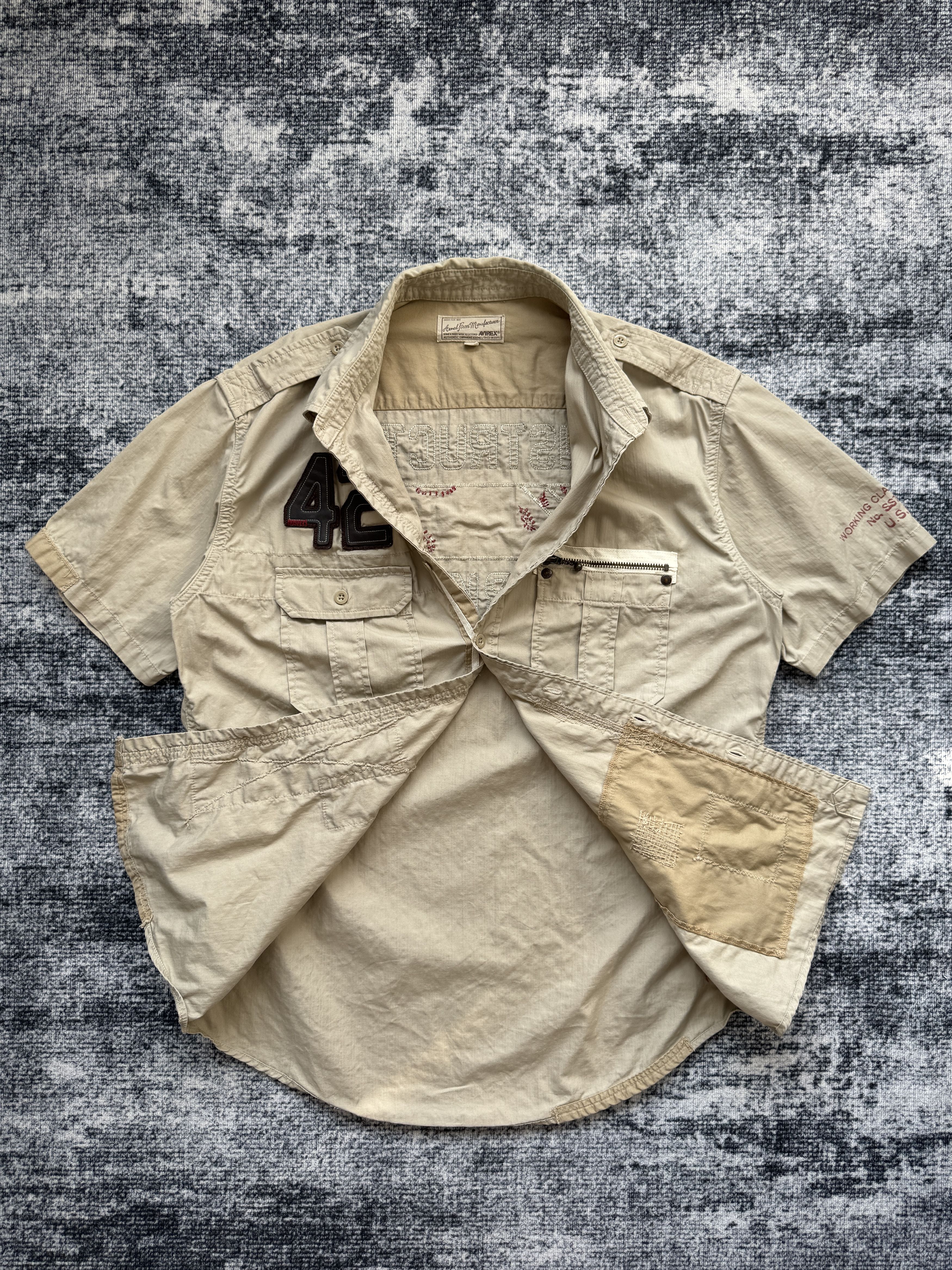 Avirex Avirex “US Construction Workers” Military Shirt Size US XL / EU 56 / 4 - 10 Thumbnail
