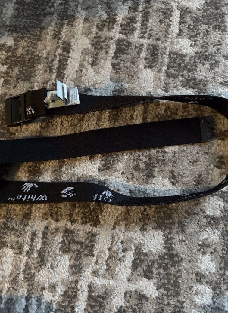Off-White Off-White Hands Logo Industrial Belt Size 38 - 4 Thumbnail