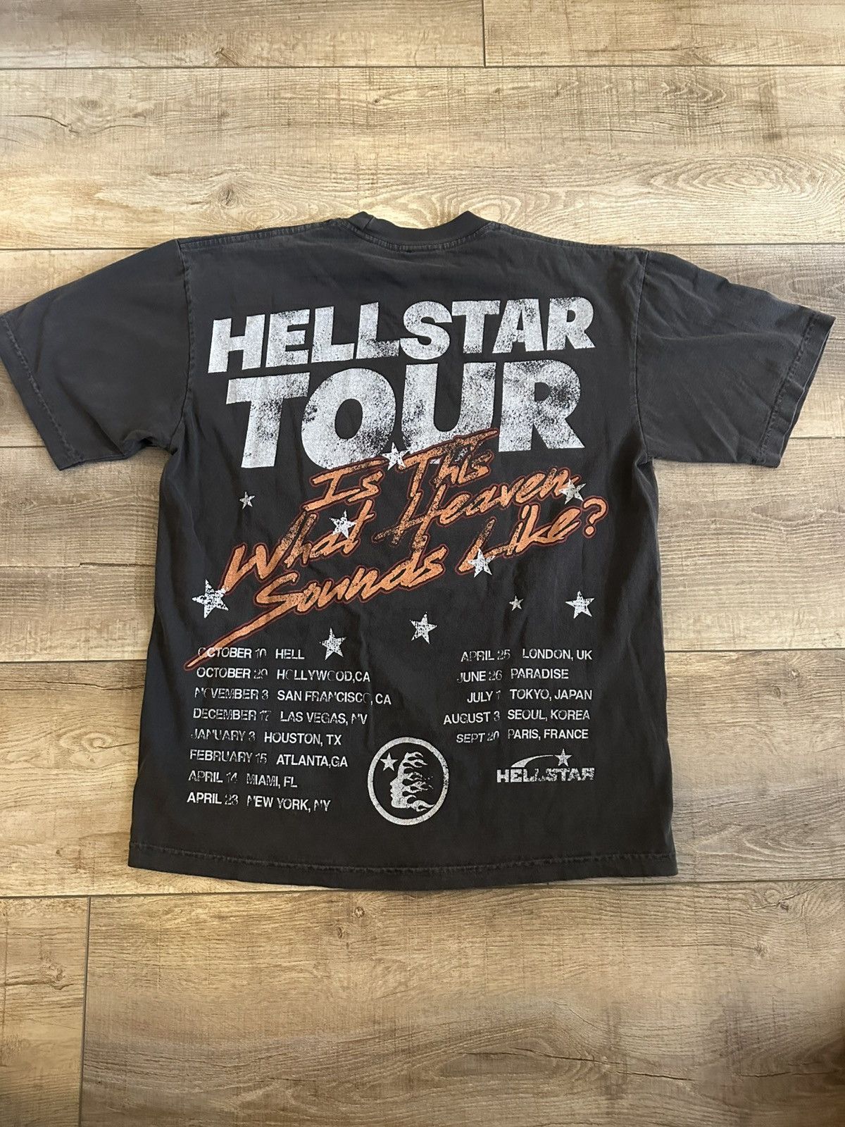HELLSTAR Hellstar Biker Tour Overseas Exclusive Tee (M) Size US M / EU 48-50 / 2 - 2 Thumbnail