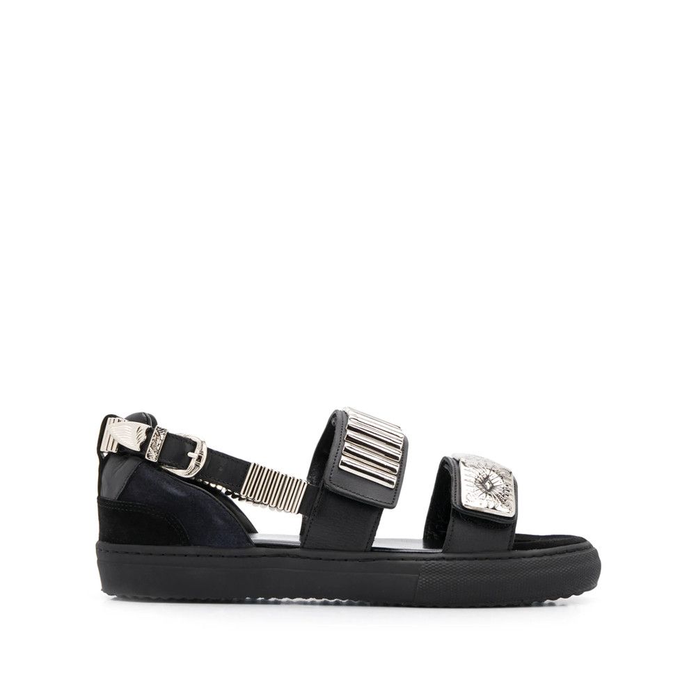 Toga Pulla Toga Pulla BLACK Sandals Size US 6 / IT 36 - 1 Thumbnail
