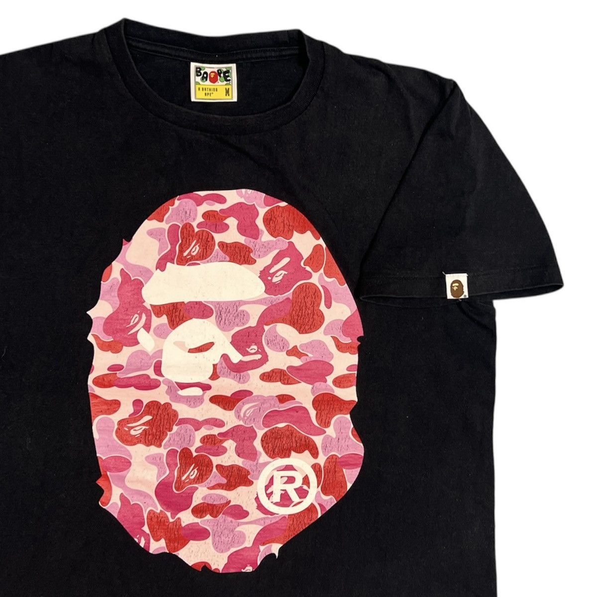 Bape BAPE ABC Pink Camo T-Shirt Size US M / EU 48-50 / 2 - 2 Thumbnail