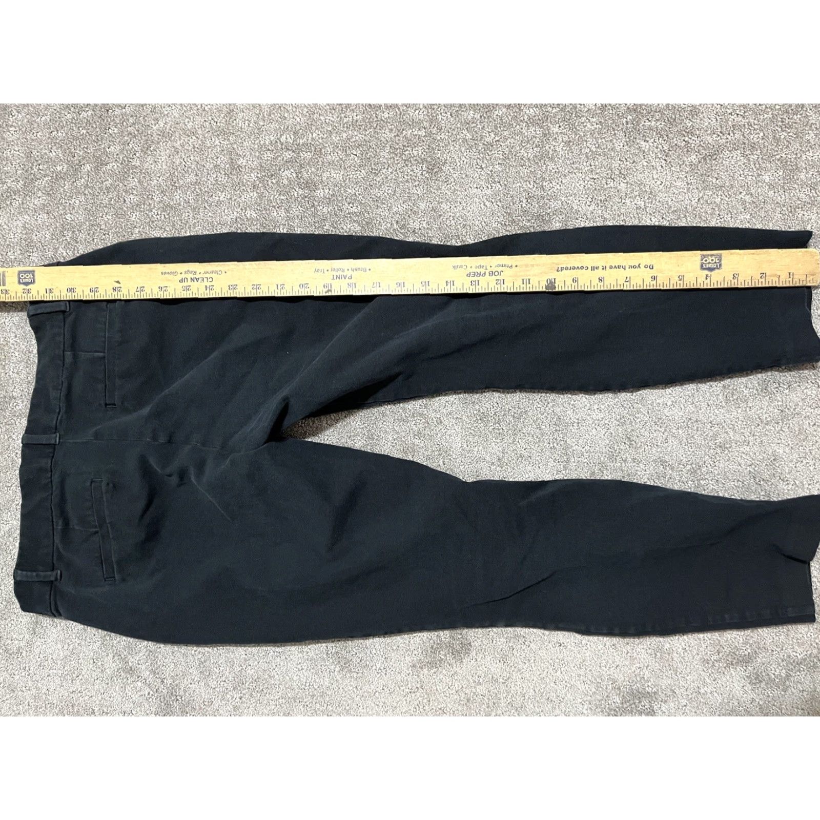 Gap Gap Pants Women's 10 Black Skinny Ankle Stretch Denim Cotton Blend 25in Inseam Solid Womens Size 32" / US 10 / IT 46 - 6 Thumbnail