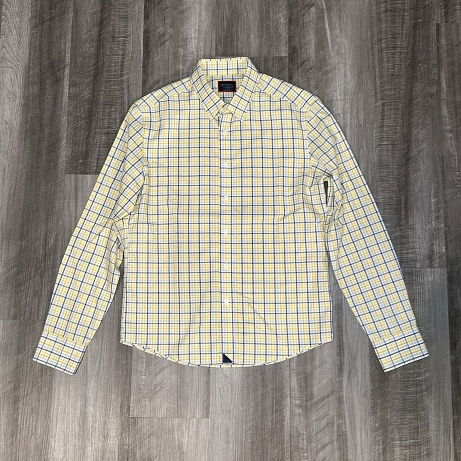 UNTUCKit UNTUCKit Sumoll Slim Fit Wrinkle Free Long Sleeve - Small Size US S / EU 44-46 / 1 - 2 Thumbnail