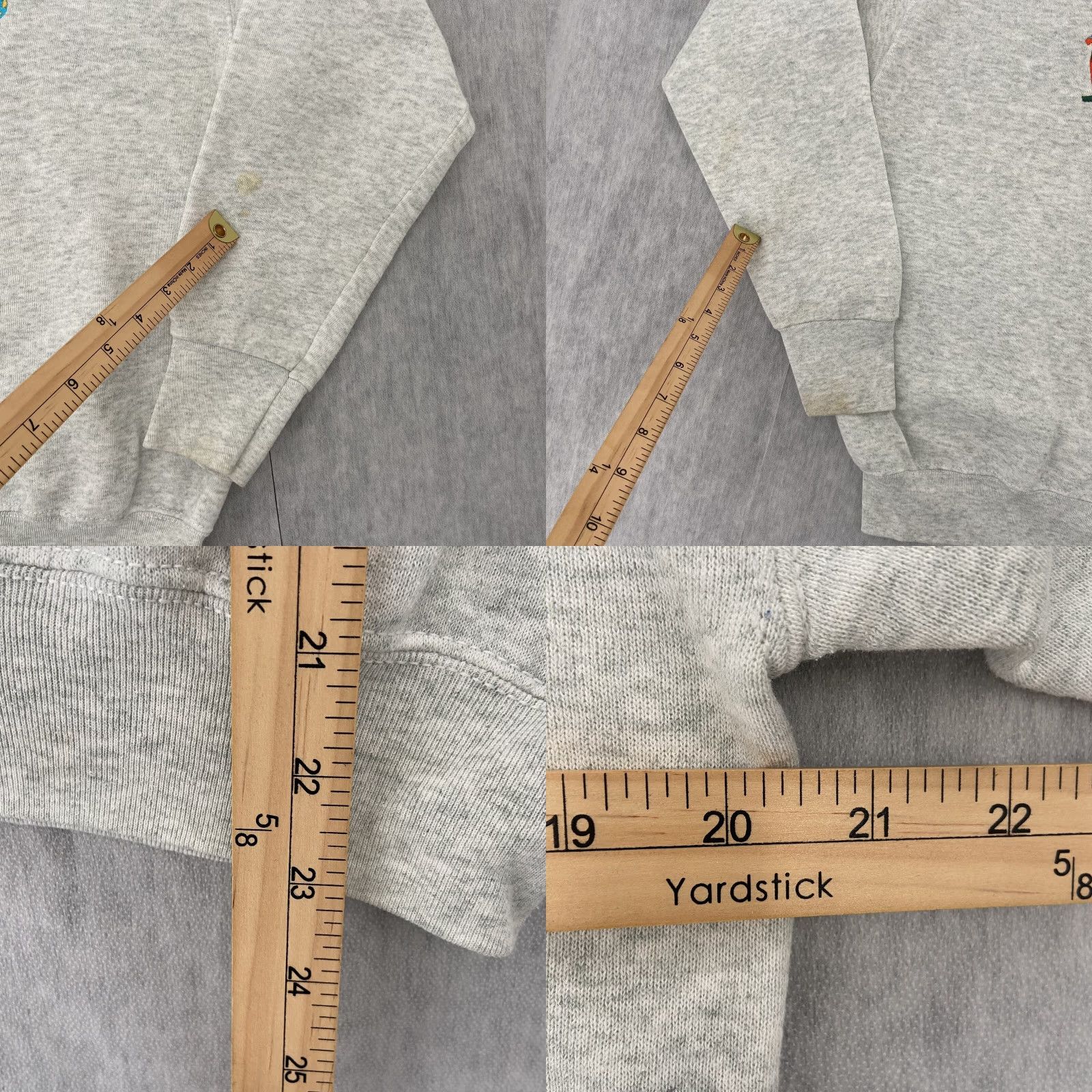 Fruit Of The Loom VINTAGE Fruit of the Loom Bahamas Nassau Men's Sweatshirt Pullover Crew Neck Embroidered 90s Gray All Seasons M Size US M / EU 48-50 / 2 - 8 Thumbnail