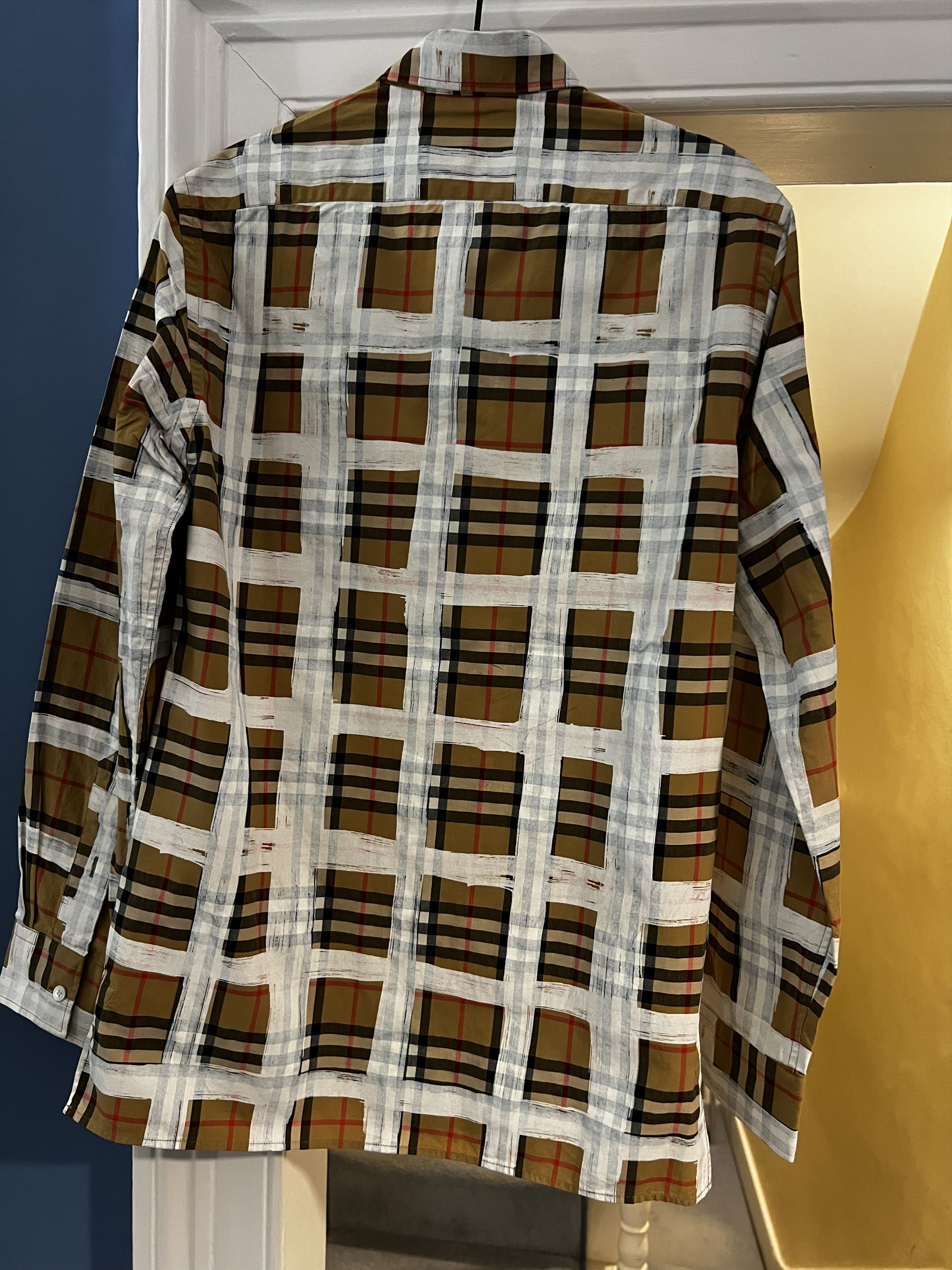 Burberry Nova Check Painted Shirt Size US XS / EU 42 / 0 - 4 Thumbnail