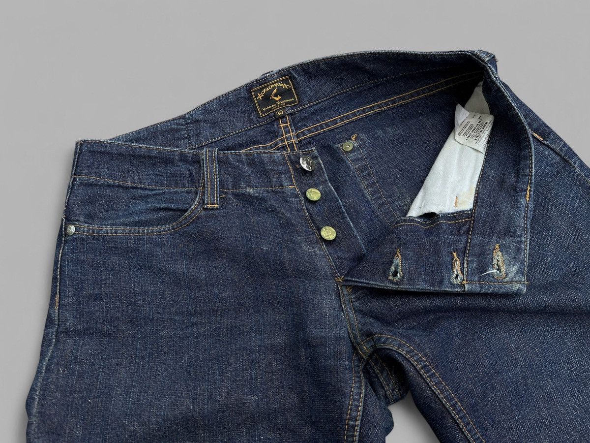 Vivienne Westwood 🔥90's Vivienne Westwood Anglomania Bootcut Flared Jeans. Size US 30 / EU 46 - 16 Thumbnail