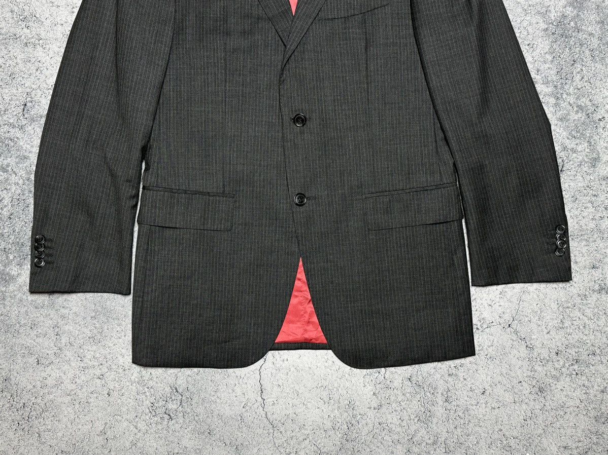 Suitsupply Suitsupply Gray Super 110's pure wool Striped Blazer Jacket Size 38R - 3 Thumbnail