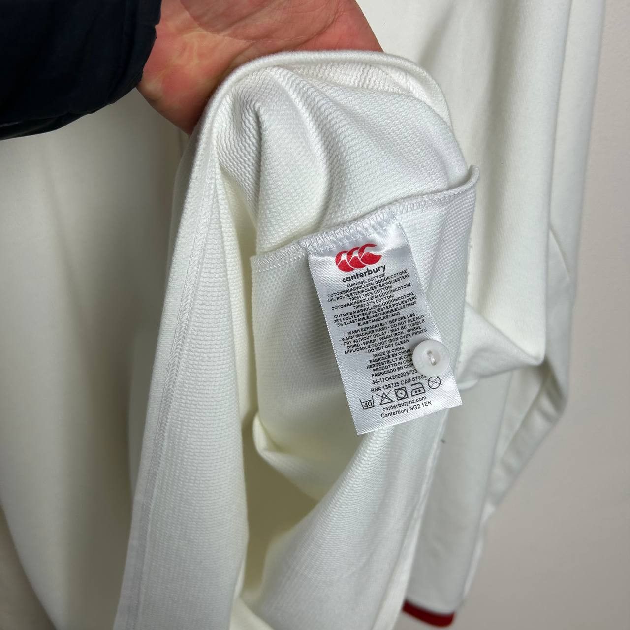 Canterbury of New Zealand Vintage Canterbury England Small logo 2000s rugby longsleeve Size US XXL / EU 58 / 5 - 12 Thumbnail
