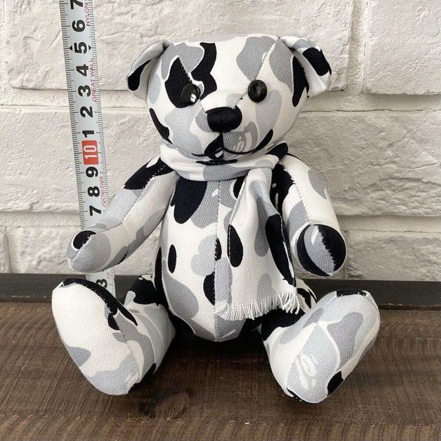 Bape BAPE CAMO Teddy Bear Plush Doll a bathing ape NIGO Size ONE SIZE - 8 Thumbnail