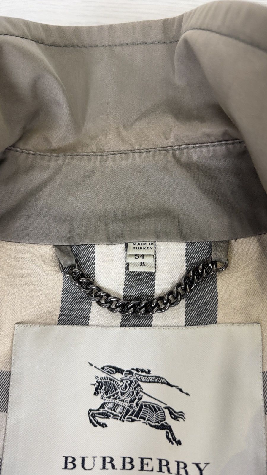 Burberry Burberry Middle length Belted Trench Size US XL / EU 56 / 4 - 12 Thumbnail