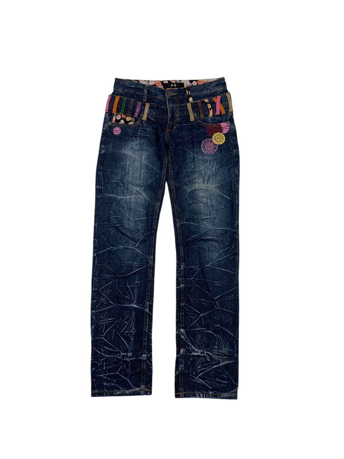 Tornado Mart Japanese brand double waist jeans pants Size US 30 / EU 46 - 2 Thumbnail