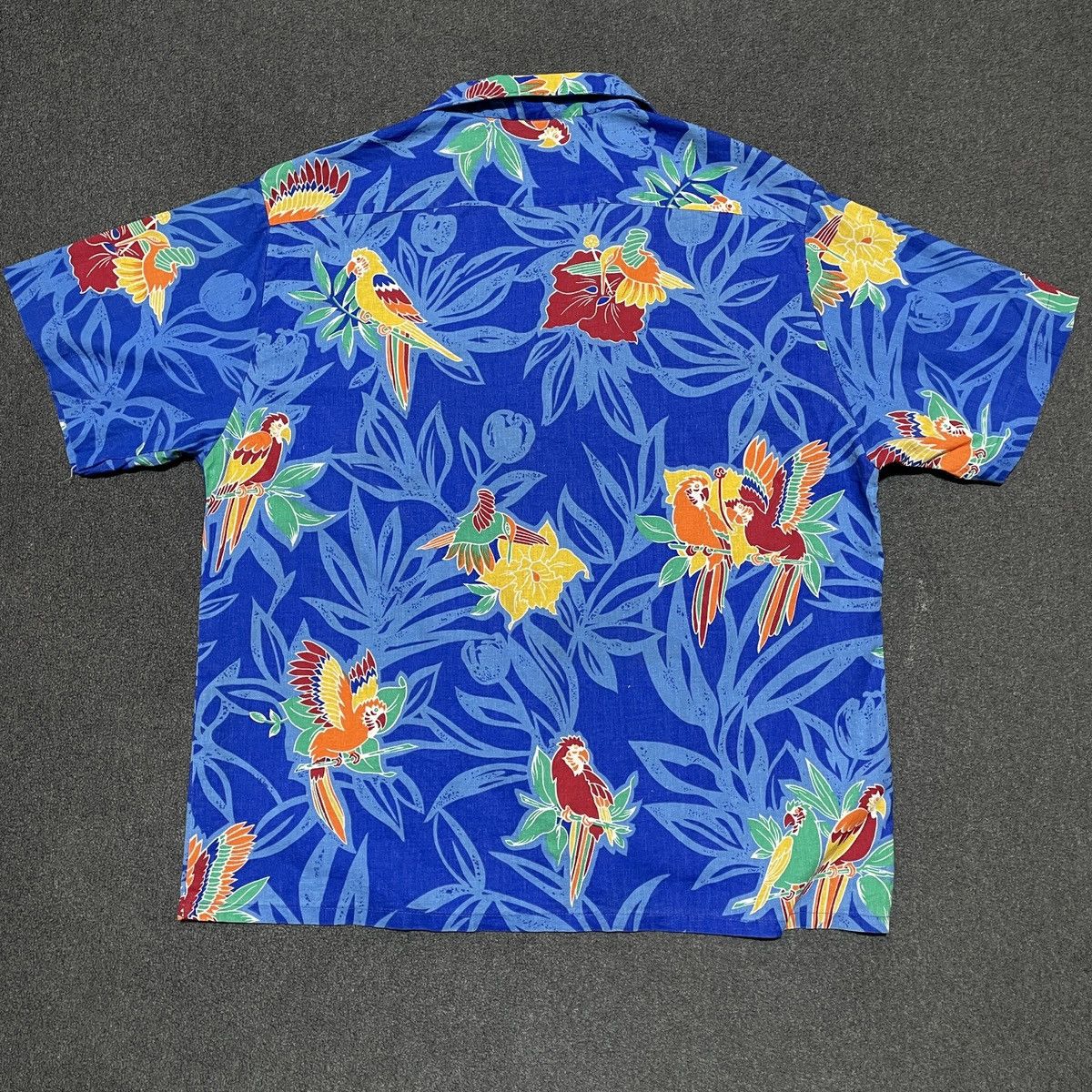 Vintage Vintage Carrer Club Parrots And Plants Open Collar Shirt Size US L / EU 52-54 / 3 - 3 Thumbnail
