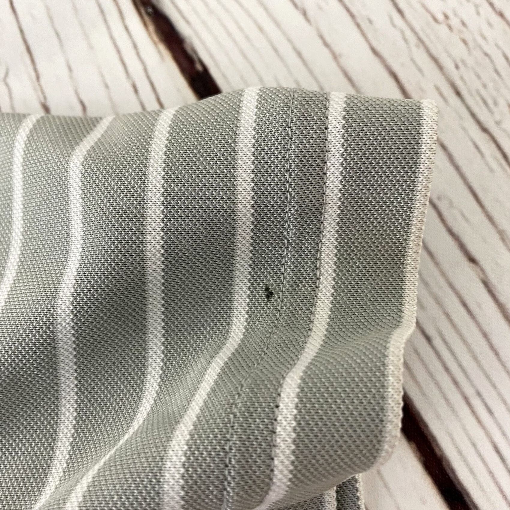Footjoy FootJoy Striped Short Sleeve Golf Polo Shirt Men’s Medium Gray Size US M / EU 48-50 / 2 - 4 Thumbnail
