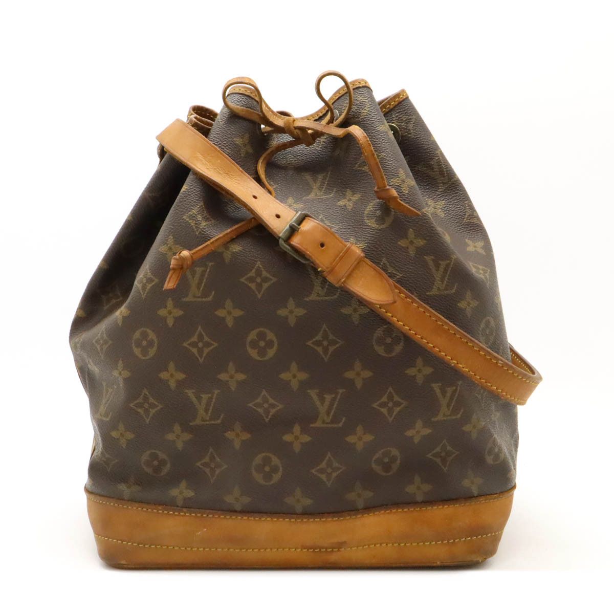 Louis Vuitton Louis Vuitton Noe Monogram Shoulder Bag Canvas Shoulder Bag M42224 in Brown, Women's