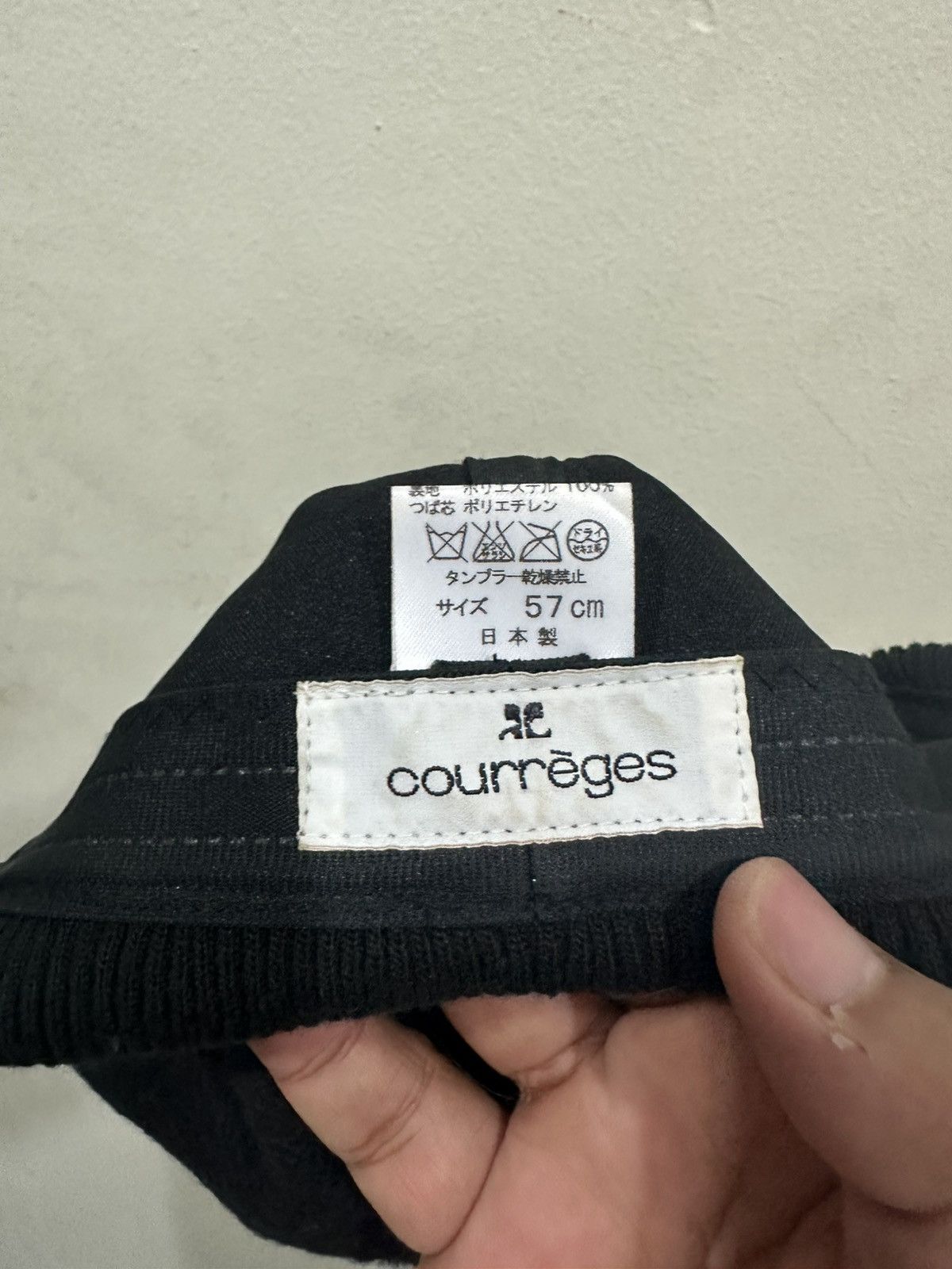 Courreges × Vintage VTG Couragges Hat Size ONE SIZE - 7 Thumbnail