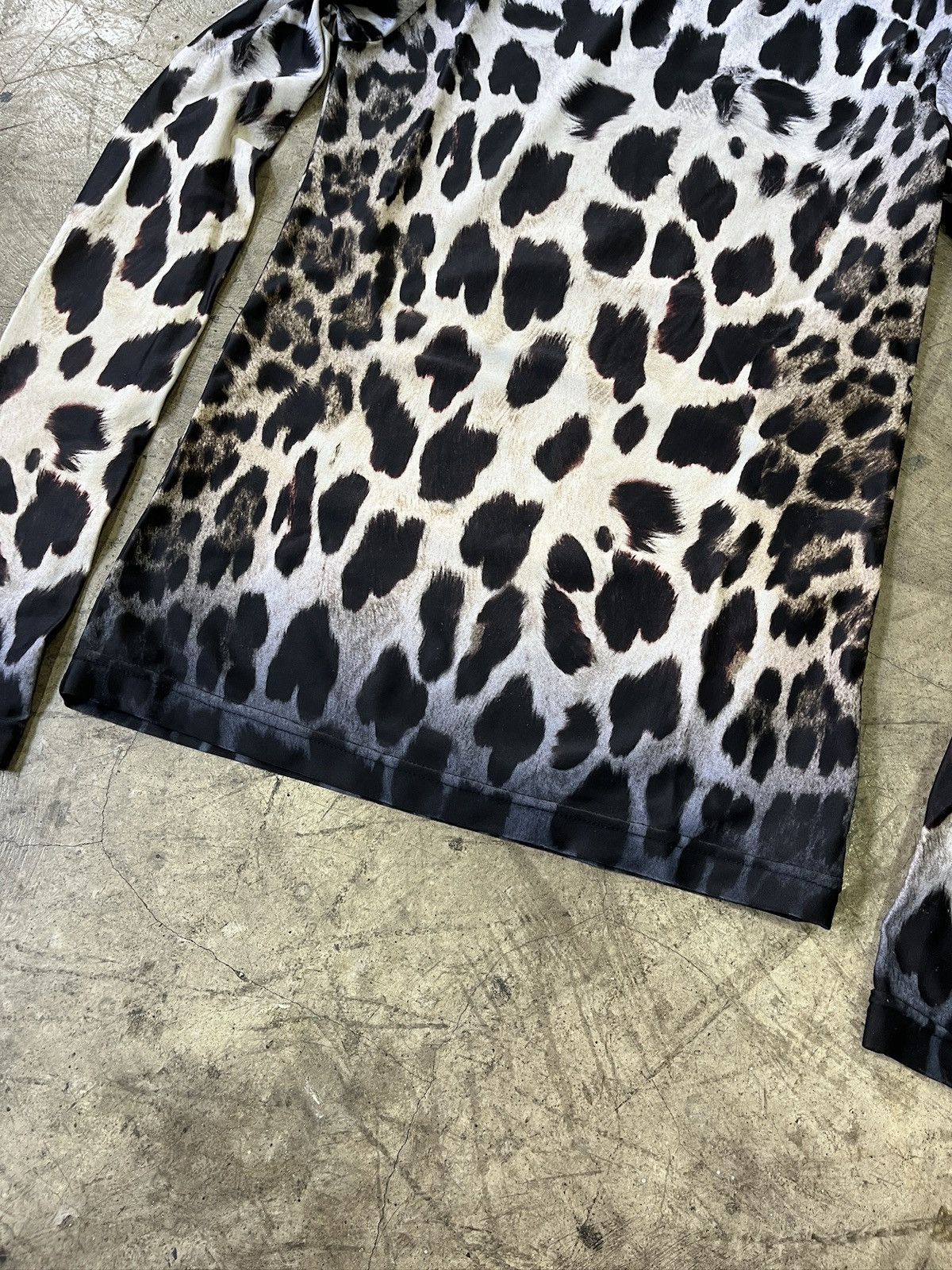 R13 R13 Leopard Turtleneck Shirt (unisex) Size US XS / EU 42 / 0 - 2 Thumbnail