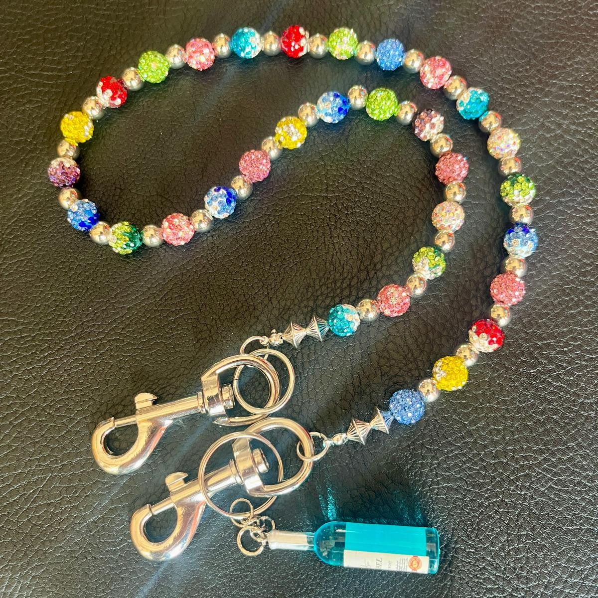 Japanese Brand × Jewelry Multi-Color Pants Chain with Sparkling Pearls Size ONE SIZE - 3 Thumbnail