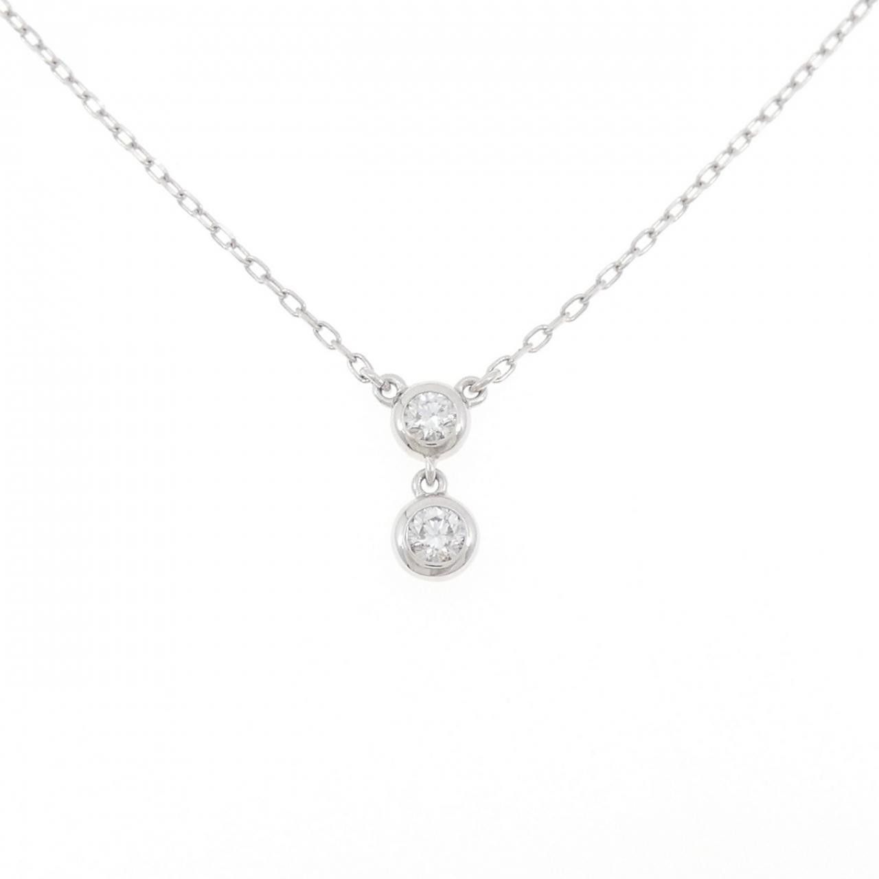 Mikimoto Mikimoto Mikimoto Au750 Diamond Necklace Calfskin Necklace DUTY FREE for USA Size ONE SIZE - 1 Thumbnail