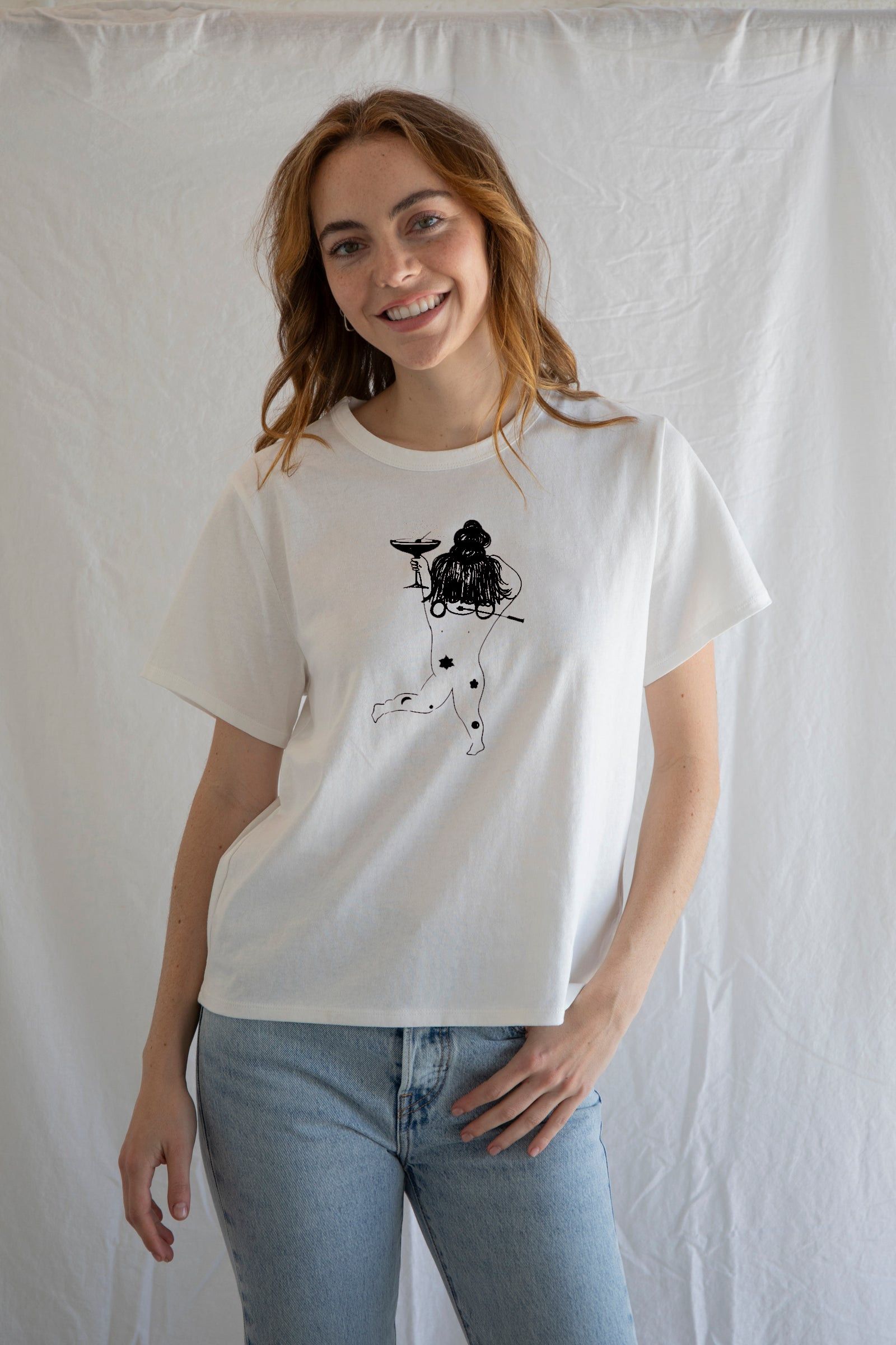 Vintage Party for One Tee | Confidence Looks Good Solo Size S / US 4 / IT 40 - 1 Thumbnail