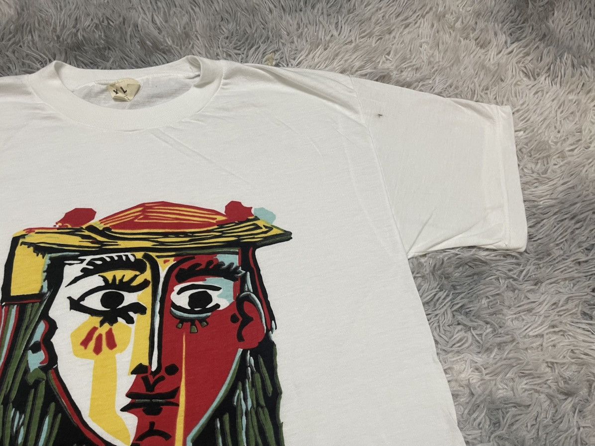Vintage 1988 PICASSO SPADEM MUSEU BARCELONA TSHIRT RARE LIKE NEW Size US XL / EU 56 / 4 - 7 Thumbnail