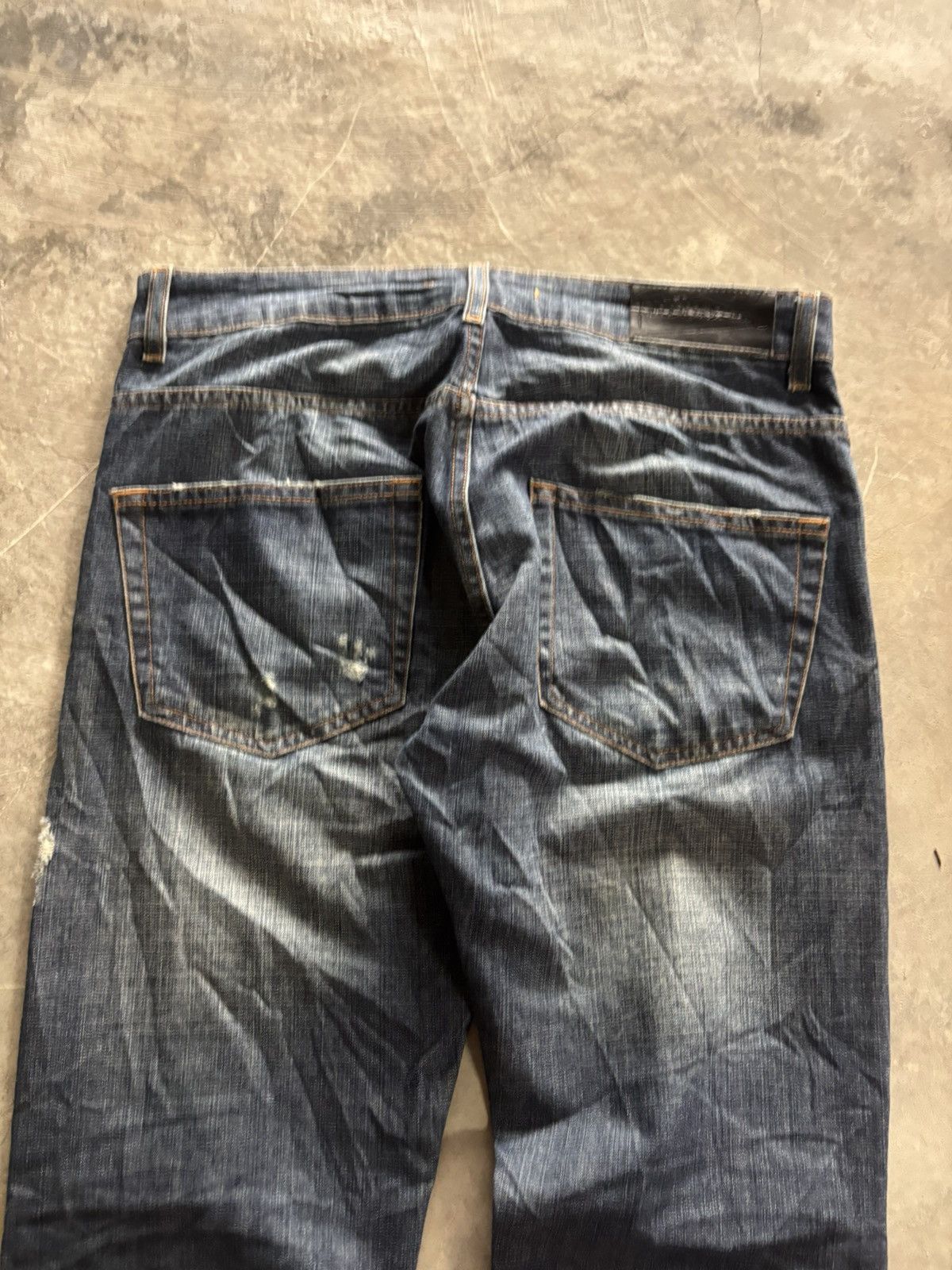 Pierre Balmain PIERRE BALMAIN SKINNY DISTRESSED DECARNIN HEDI SLIMANE STYLE Size US 32 / EU 48 - 18 Thumbnail