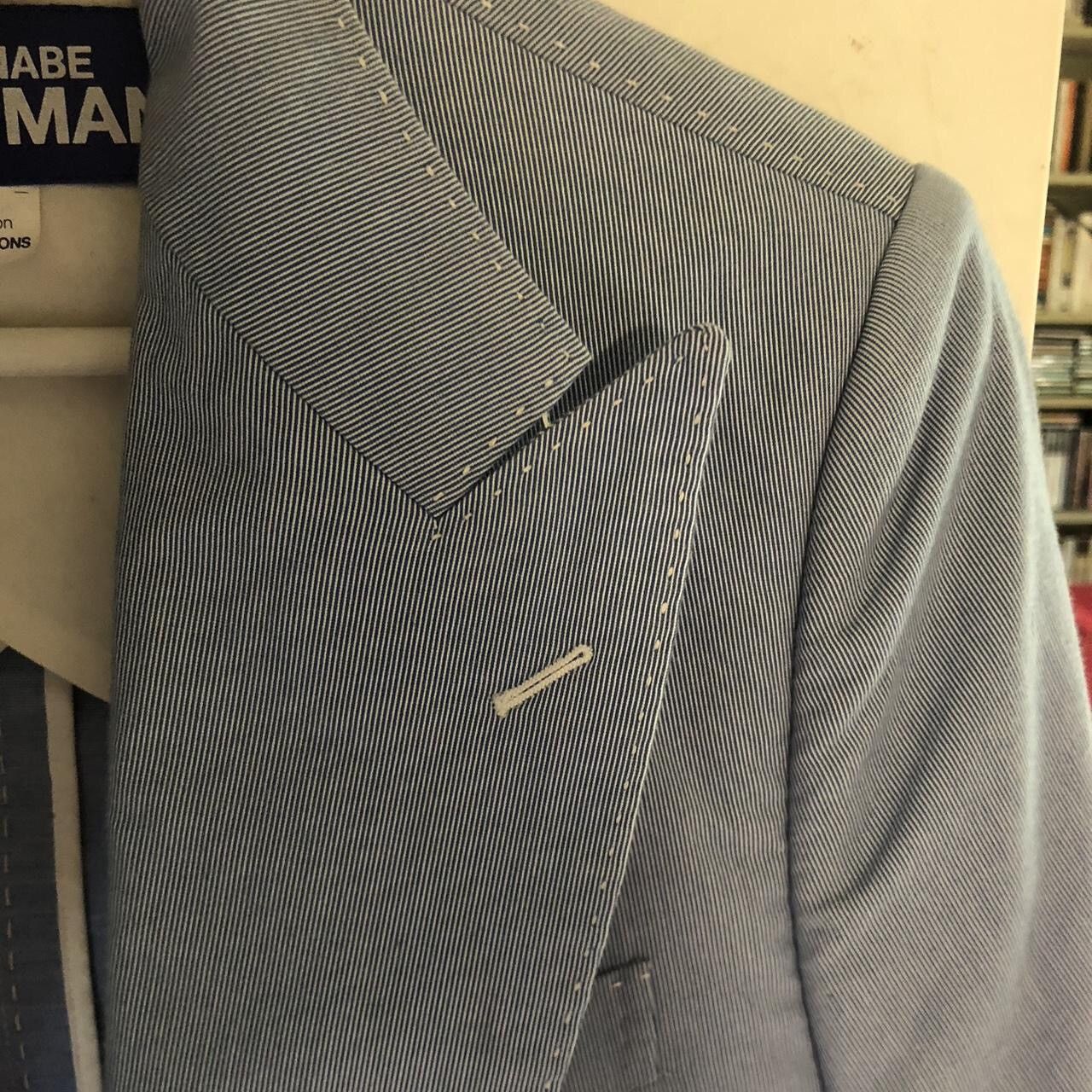 Comme des Garcons Junta Watanabe Commes des garçons light blue jacket Size US S / EU 44-46 / 1 - 6 Thumbnail
