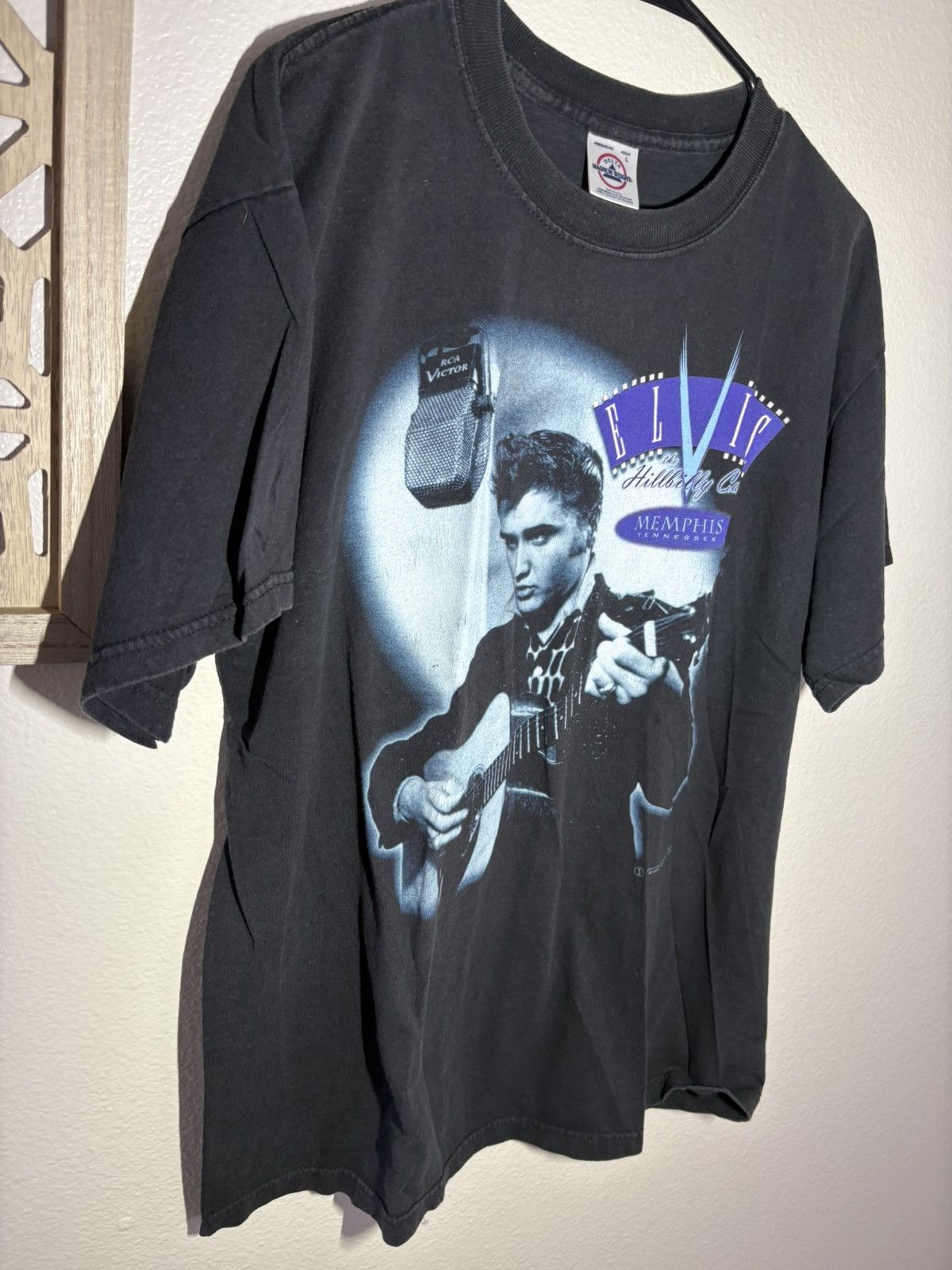 Delta Vintage Elvis Presley The Hillbilly Cat Memphis shirt Sz L Size US L / EU 52-54 / 3 - 6 Thumbnail