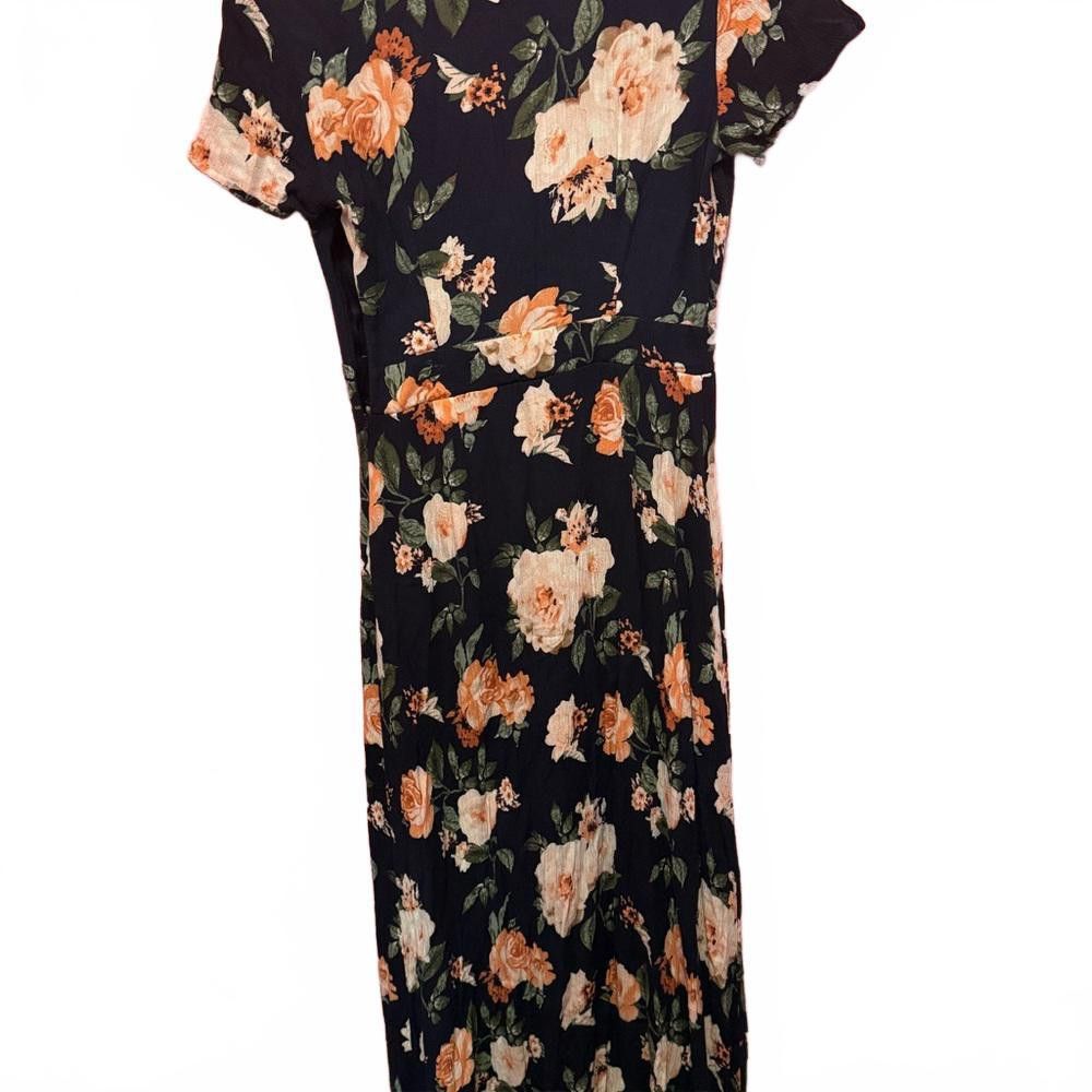 Designer Floral Maxi Dress - Elegant & Stylish Size S / US 4 / IT 40 - 4 Thumbnail