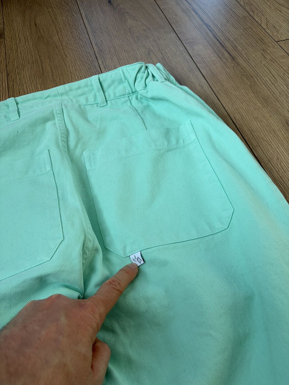 Other GERT WESSELS X BONNE Mint Color Heavy Carpenter Pants Size US 32 / EU 48 - 10 Thumbnail